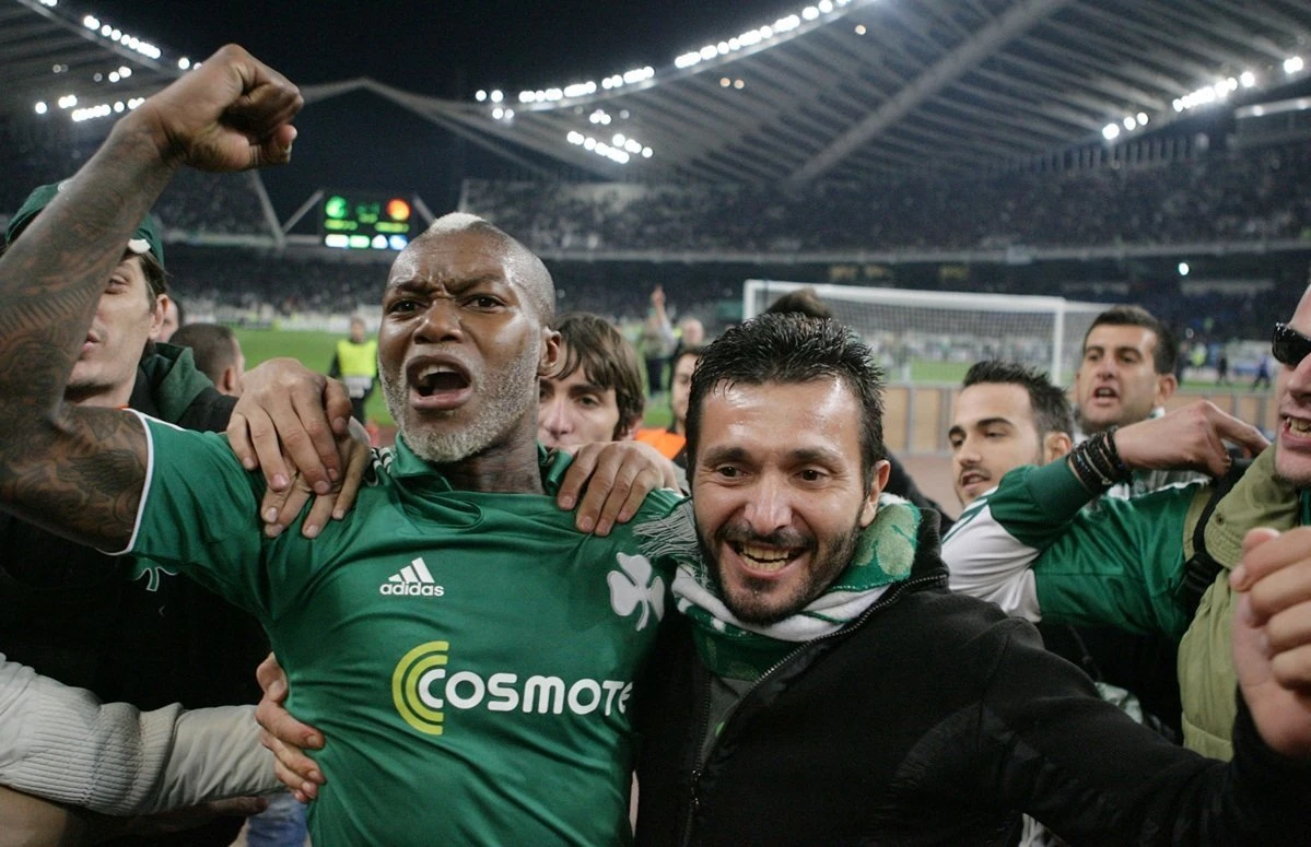 Ο Τζιμπρίλ Σισέ σε πανηγυρικό πλάνο / Πηγή: Eurokinissi