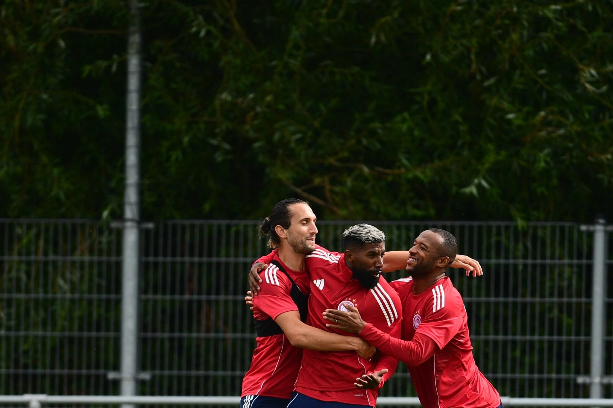 Οι παίκτες του Ολυμπιακού στην προετοιμασία στην Ολλανδία / Πηγή: Eurokinissi