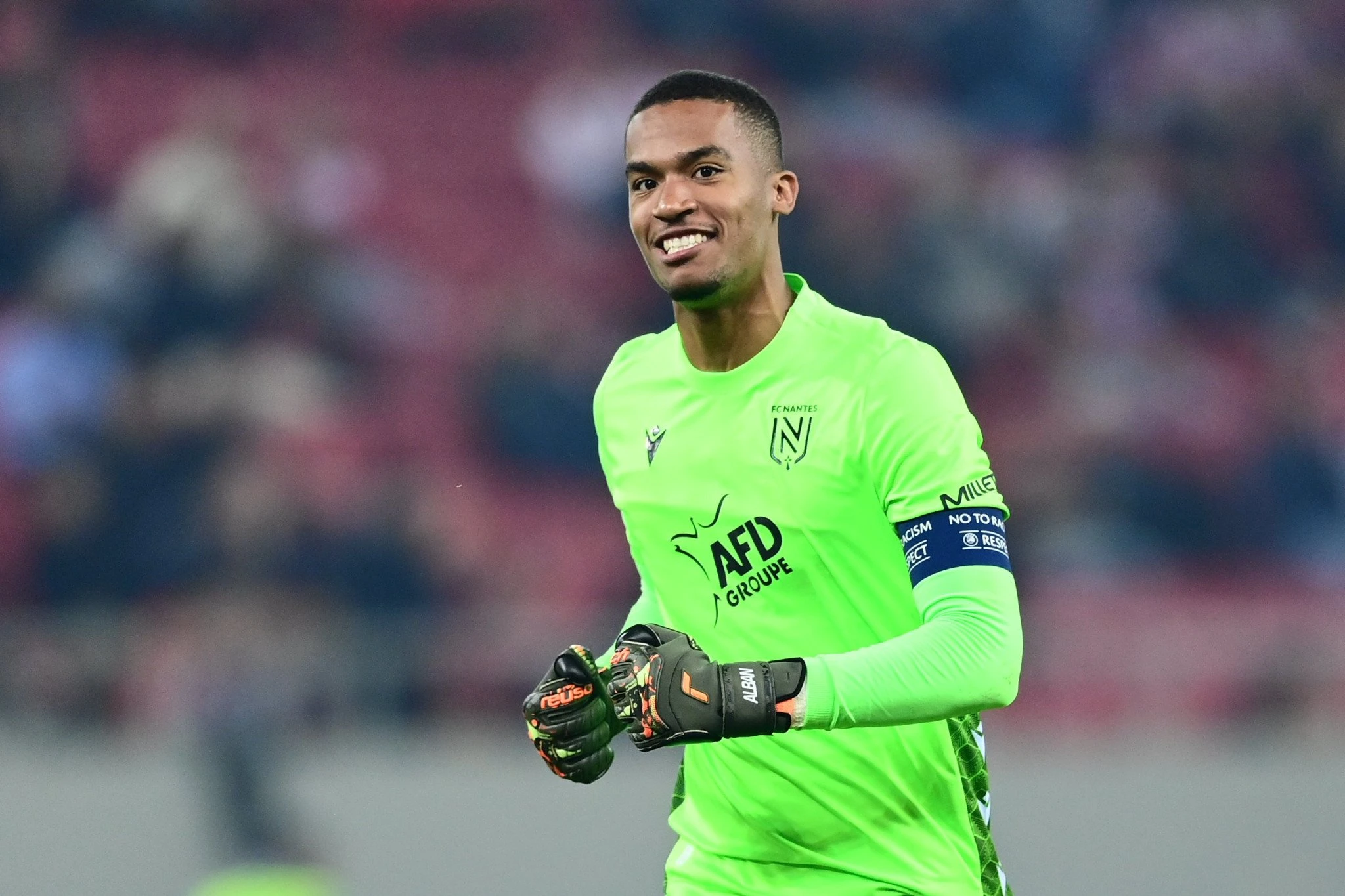 Ο Αλμπάν Λαφόν με τη φανέλα της Ναντ / Πηγή: Eurokinissi