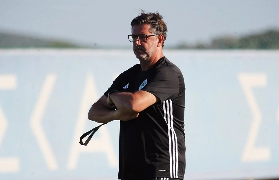 Ο Ρουί Βιτόρια στην προπόνηση του Παναθηναϊκού / Πηγή: Eurokinissi