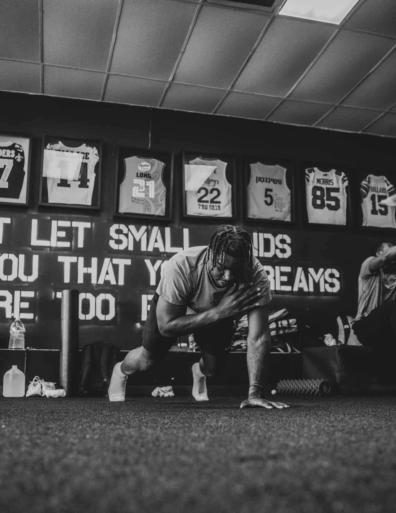 Ο Φρανκ Μπάρτλεϊ δουλεύιε ατομικά - Πηγή: Athletiko