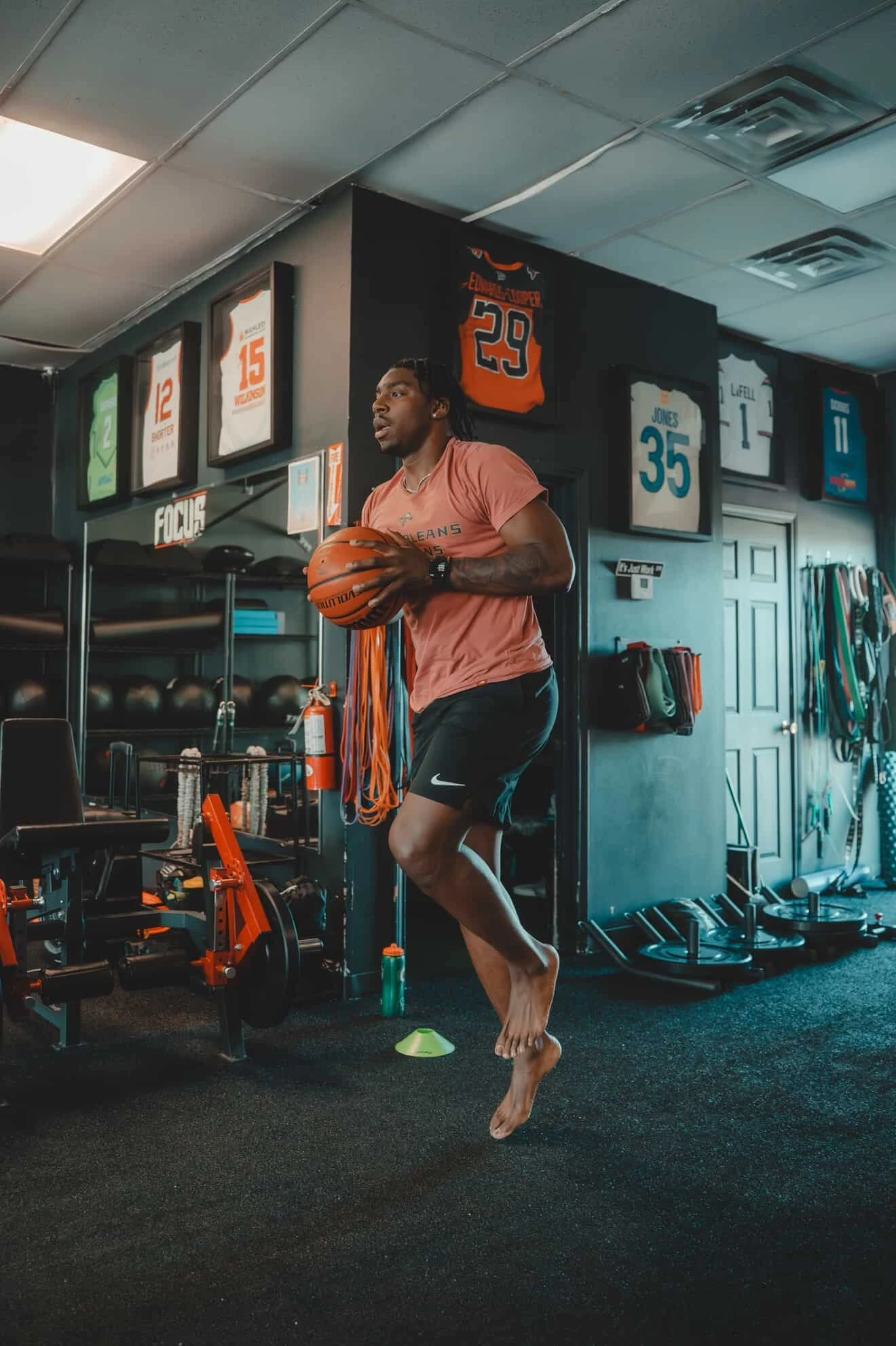 Ο Φρανκ Μπάρτλεϊ δουλεύιε ατομικά - Πηγή: Athletiko