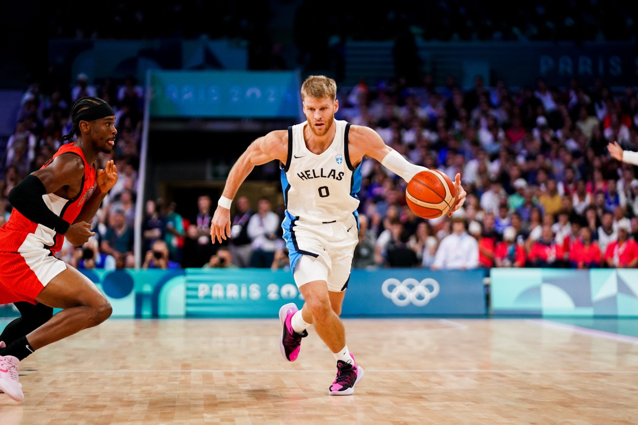 Ο Τόμας Γουόκαπ σε παιχνίδι της Ελλάδας, Πηγή: Eurokinissi