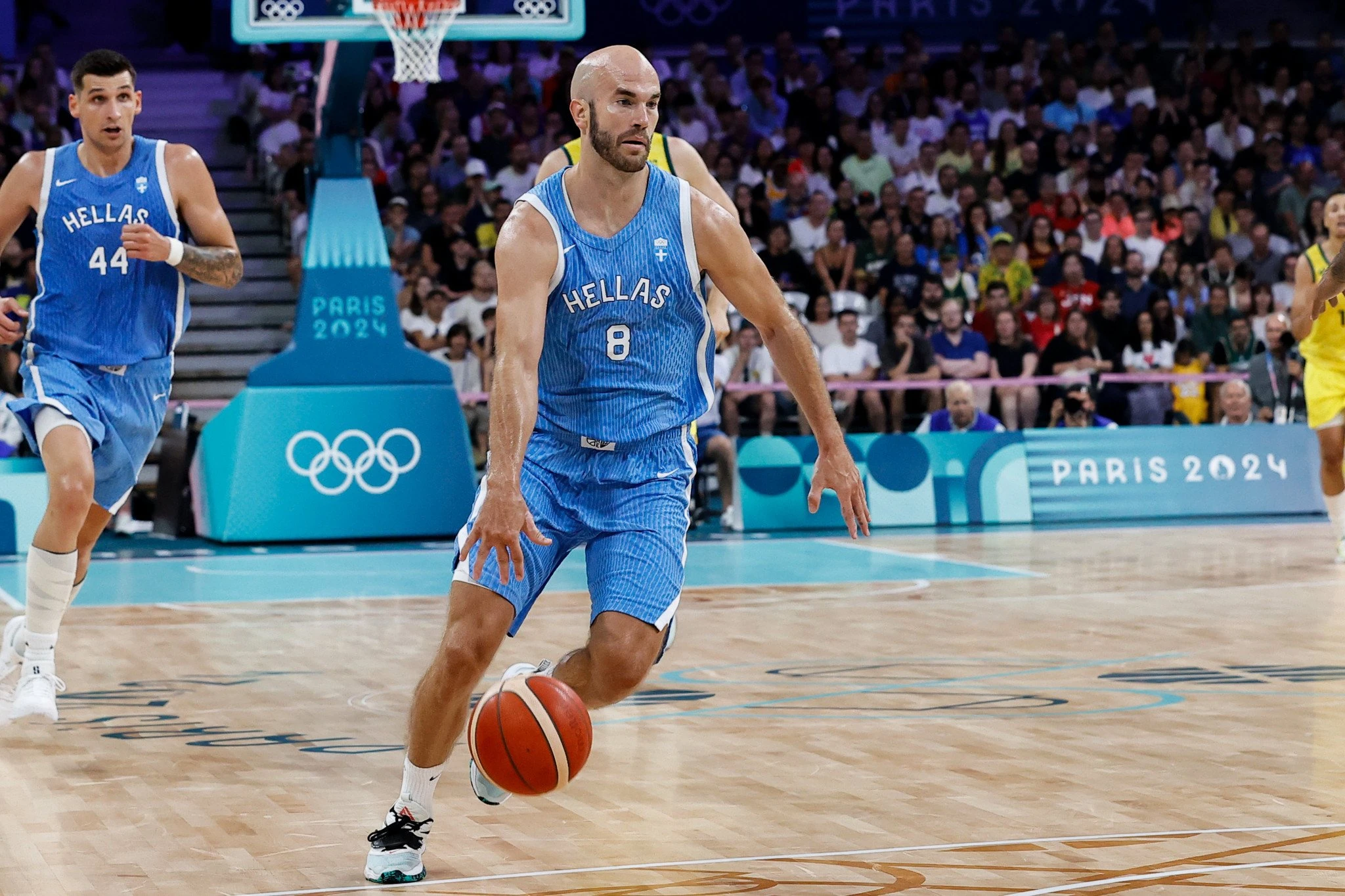 Ο Νικ Καλάθης με τη φανέλα της Εθνικής ομάδας, Πηγή: Eurokinissi