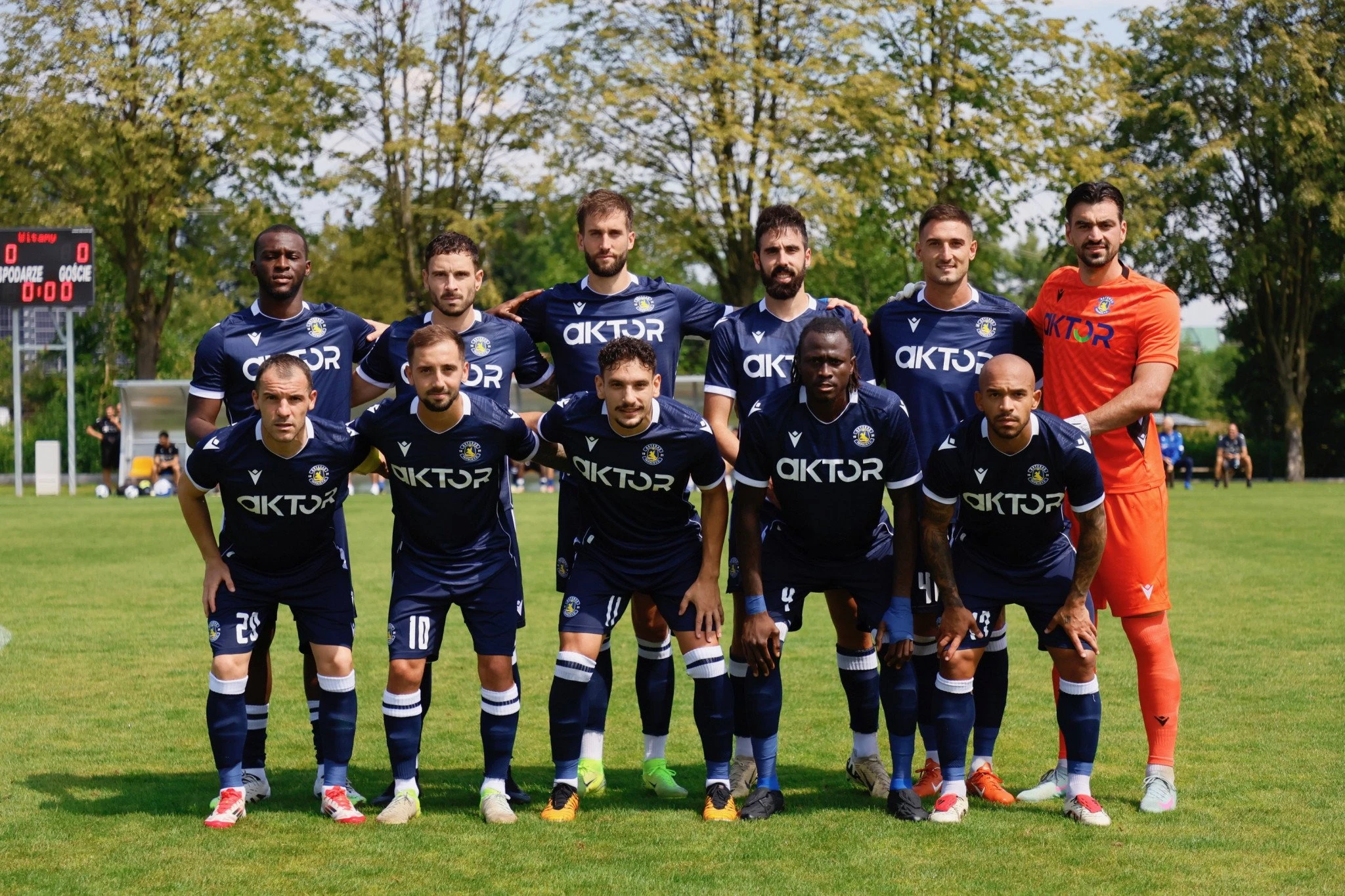 Η ενδεκάδα του Αστέρα AKTOR κόντρα στη Μότορ Λούμπλιν