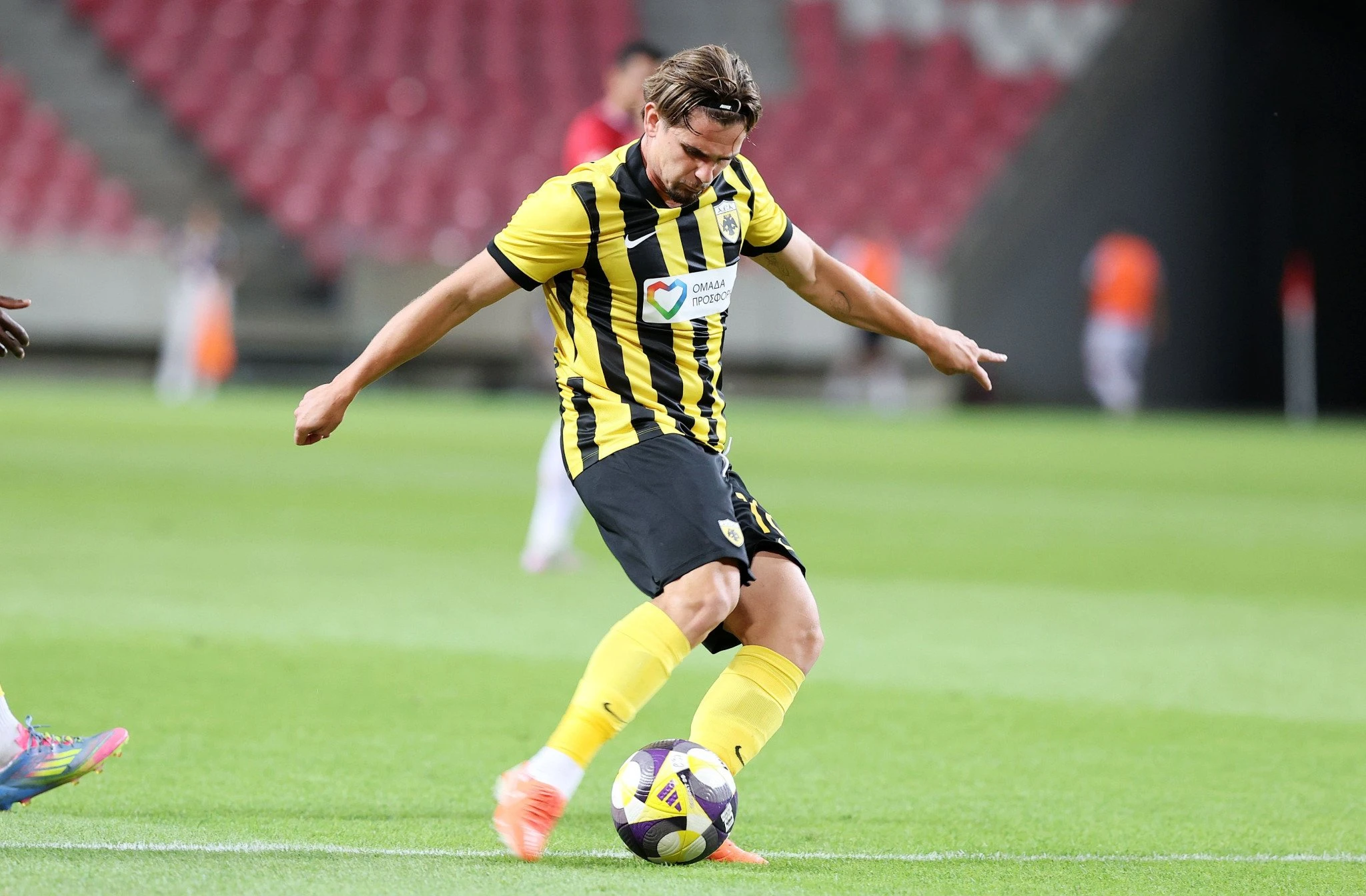 Ο Ρασβάν Μαρίν στο ντεμπούτο του με την ΑΕΚ / Πηγή: Intime