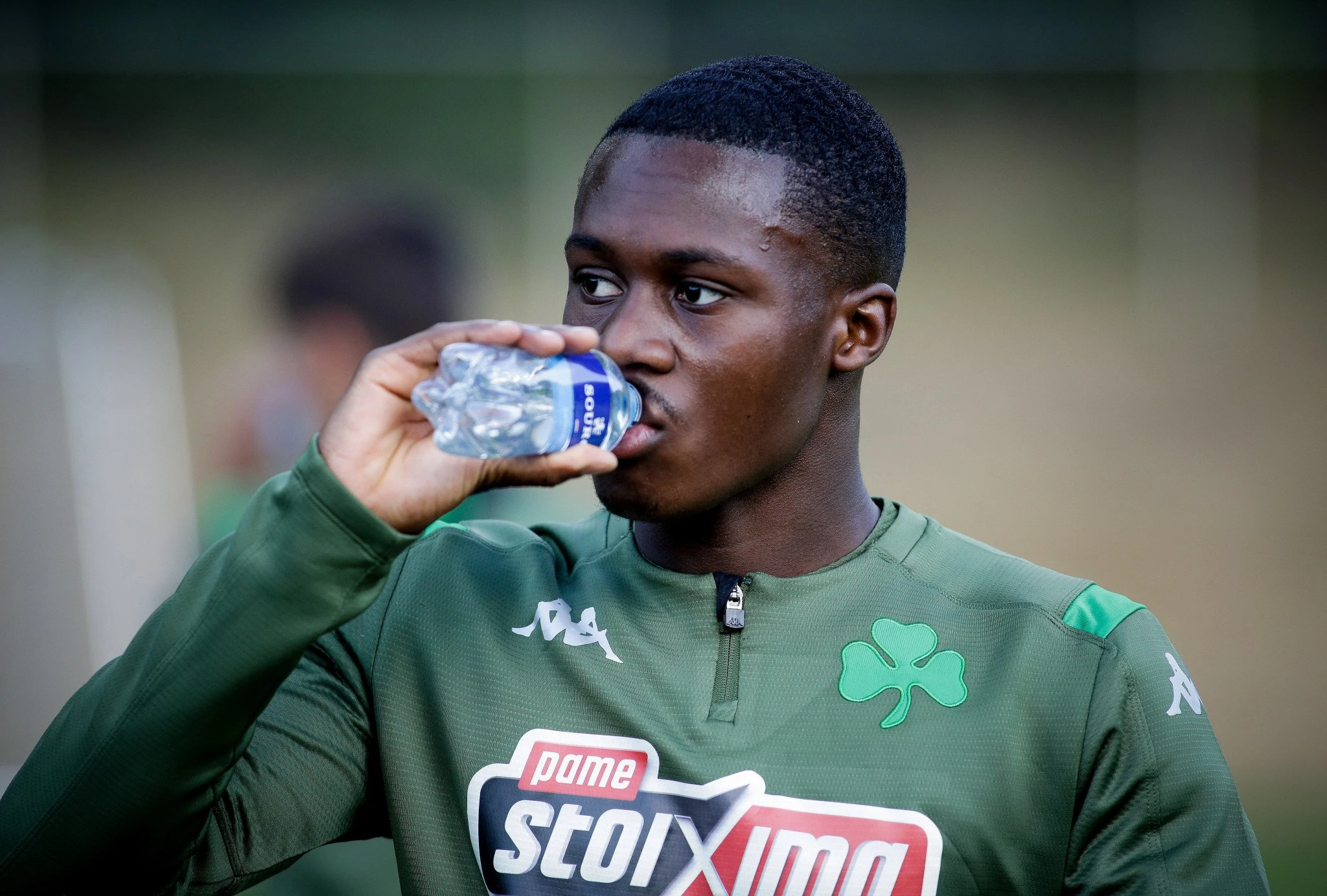 Ο Κρίστιαν Κόναν στην προπόνηση του Παναθηναϊκού / Πηγή: Eurokinissi