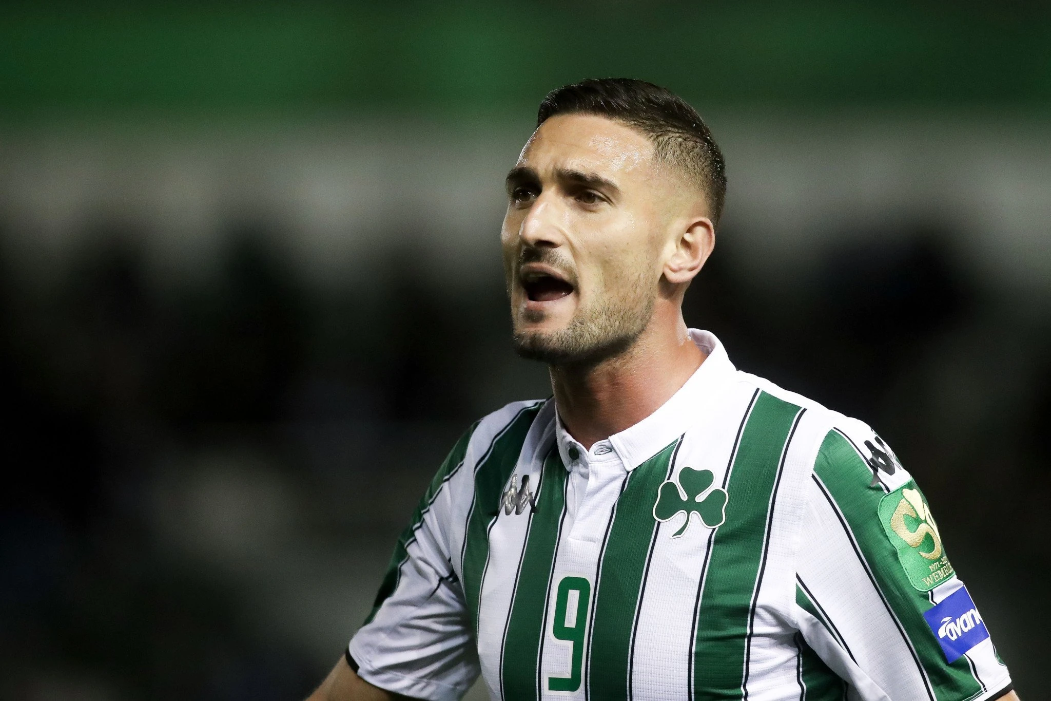 Ο Φεντερίκο Μακέντα με τη φανέλα του Παναθηναϊκού / Πηγή: Eurokinissi