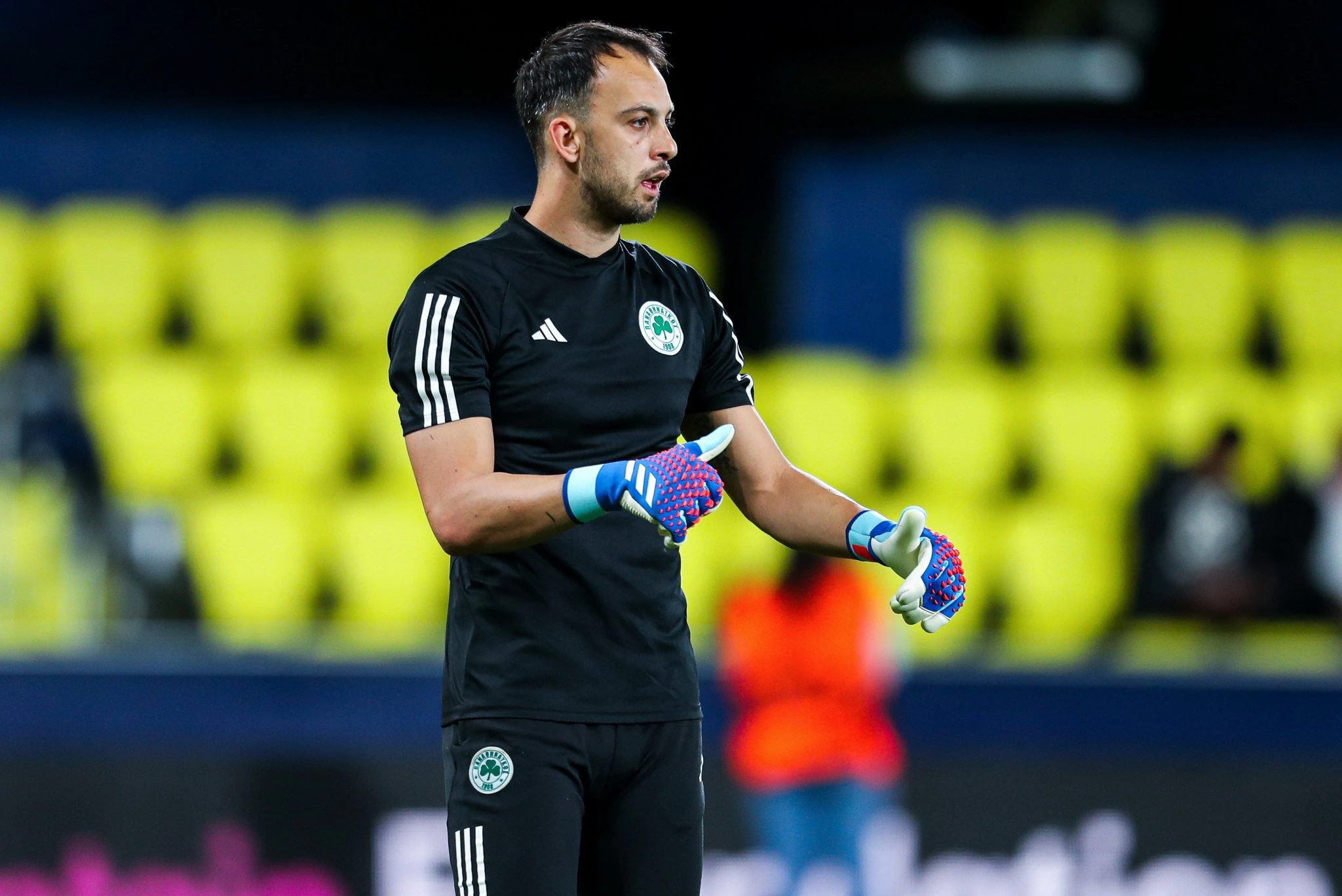 Ο Αλμπέρτο Μπρινιόλι με τη φανέλα του Παναθηναϊκού / Πηγή: Eurokinissi