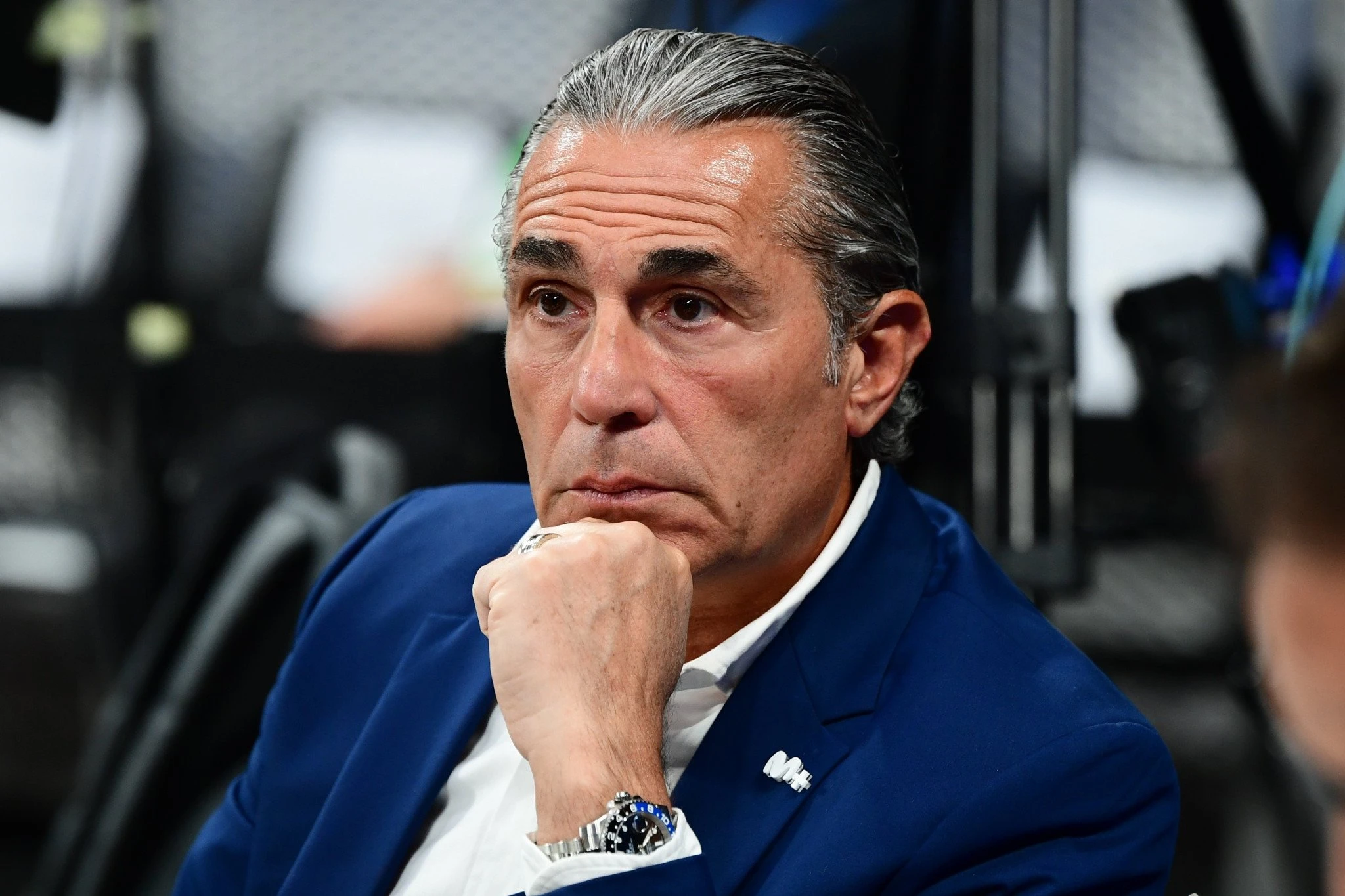 Ο τεχνικός της Εθνικής Ισπανίας και της Ρεάλ Μαδρίτης, Σέρτζιο Σκαριόλο / Πηγή: Eurokinissi