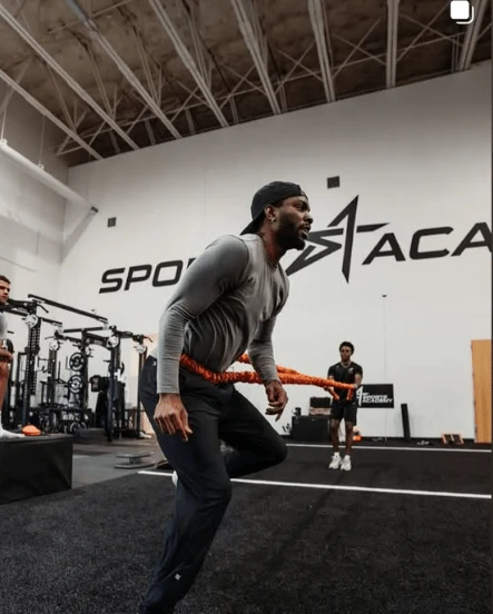 Ο Κίναν Έβανς κατά τη διάρκεια της προετοιμασίας του / Πηγή: Instagram - K3vans12