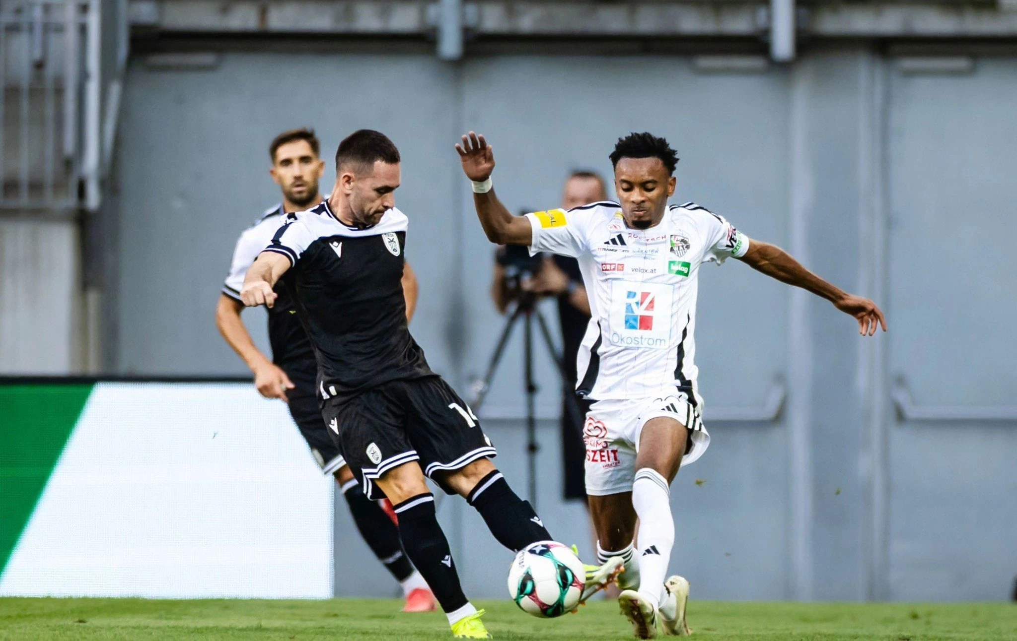 Φάση από το ματς Βόλφσμπεργκερ - ΠΑΟΚ / Πηγή: Intime