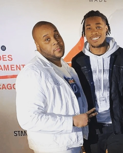 Ο Ρισόν Χολμς μαζί με τον αδερφό του,&nbsp;Ντρε Ρελέντλες - Πηγή: Instagram