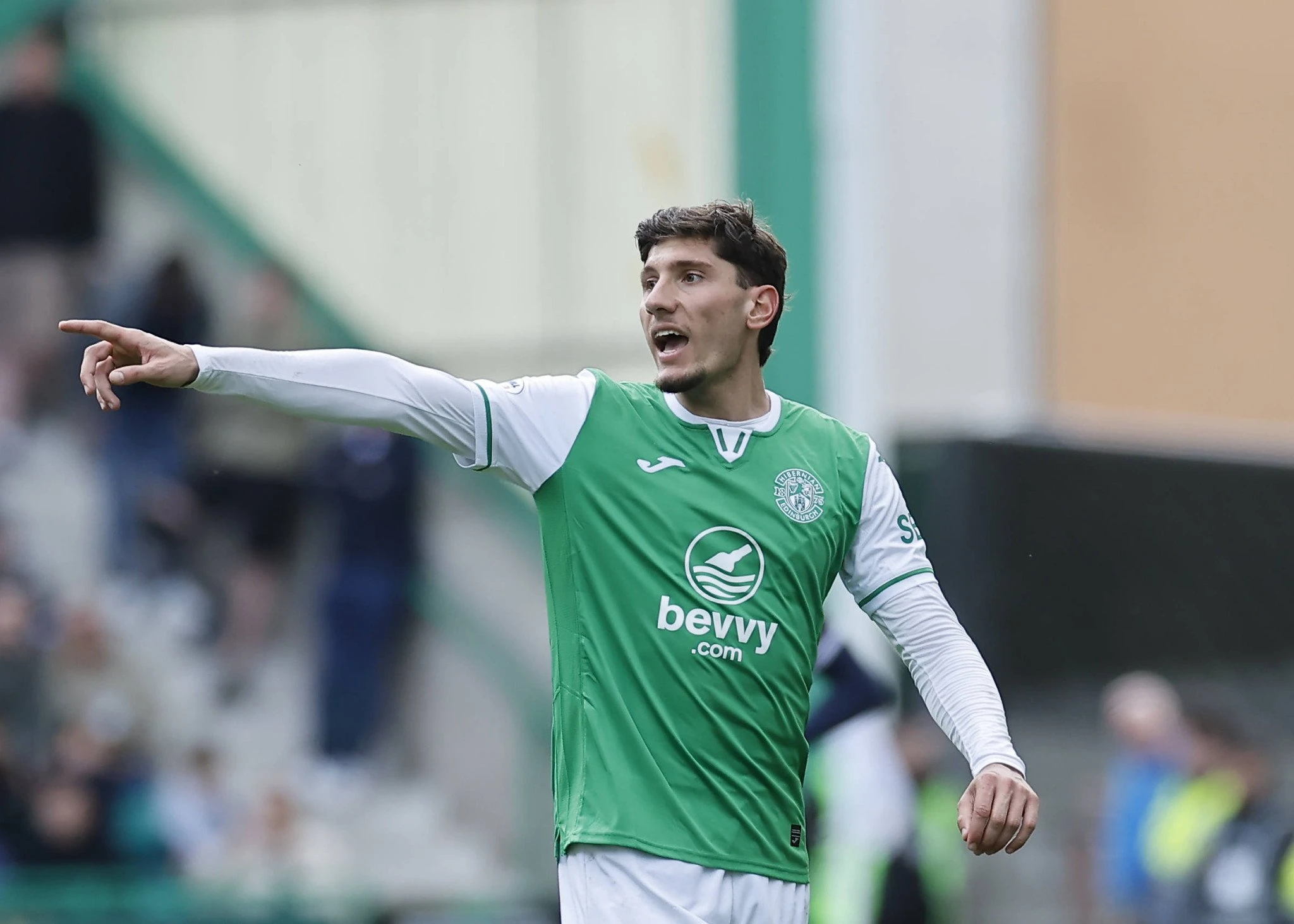 Ο Νεκτάριος Τριάντης σε αγώνα της Χιμπέρνιαν / Πηγή: Imago