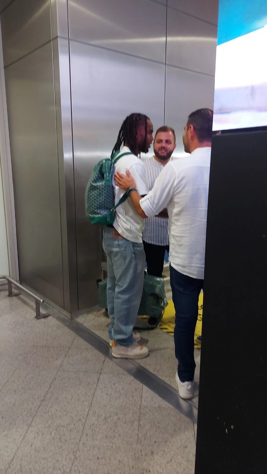 O Ρενάτο Σάντσες στην Αθήνα  για τον Παναθηναϊκό / Πηγή: Athletiko