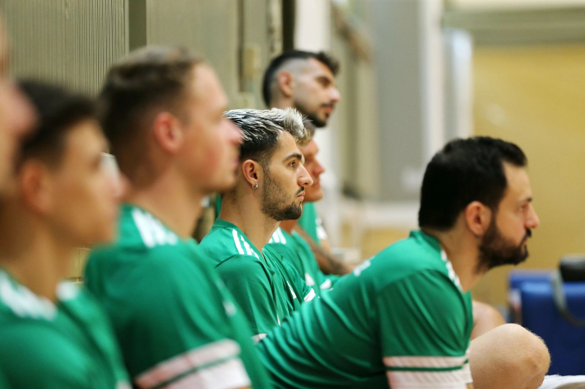 Ο Άρης Χανδρινός στην πρώτη προπόνηση του Παναθηναϊκού / Πηγή: Intime