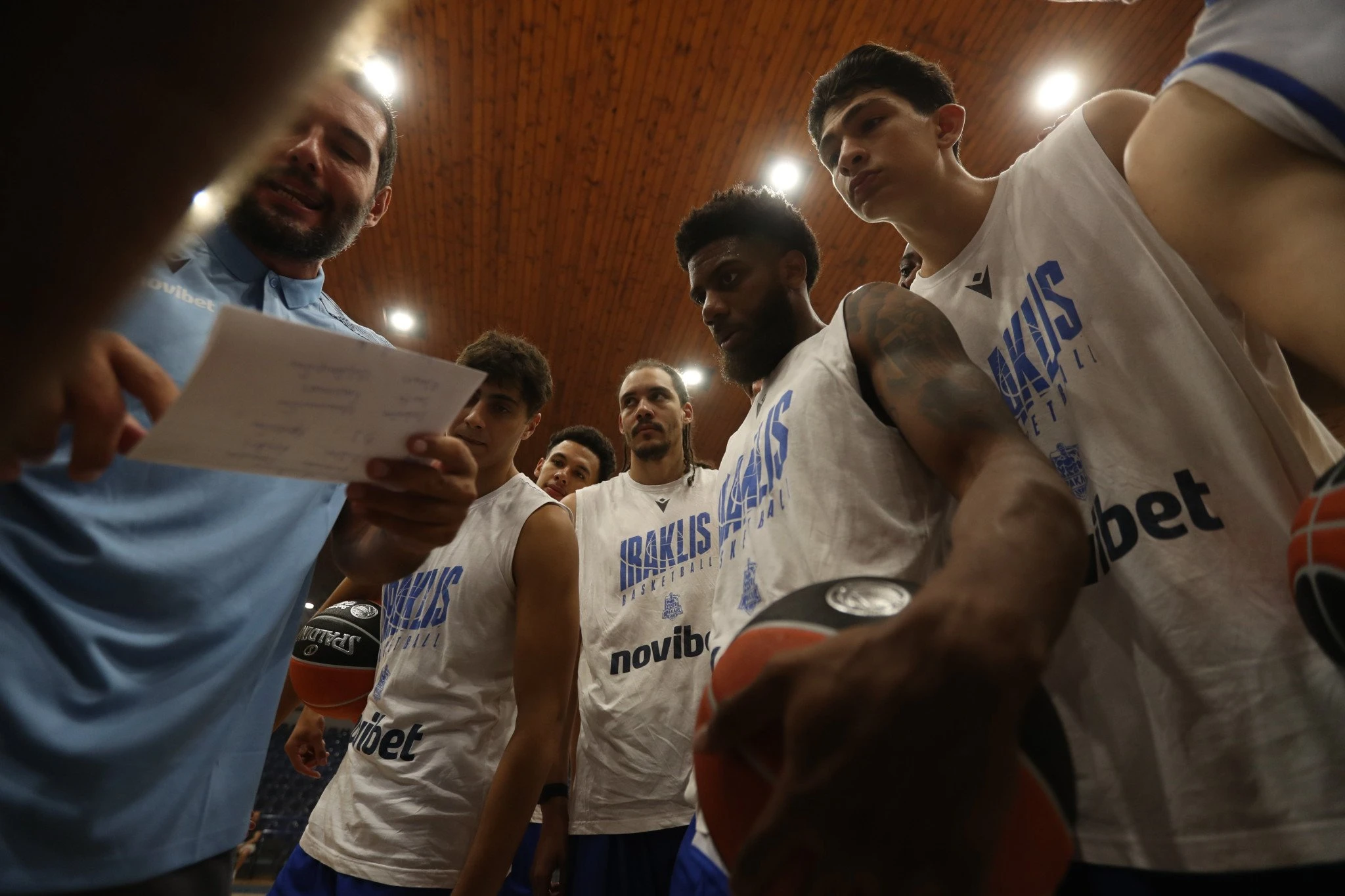 Εικόνες από την ανοικτή προπόνηση του Ηρακλή, Πηγή: Eurokinissi