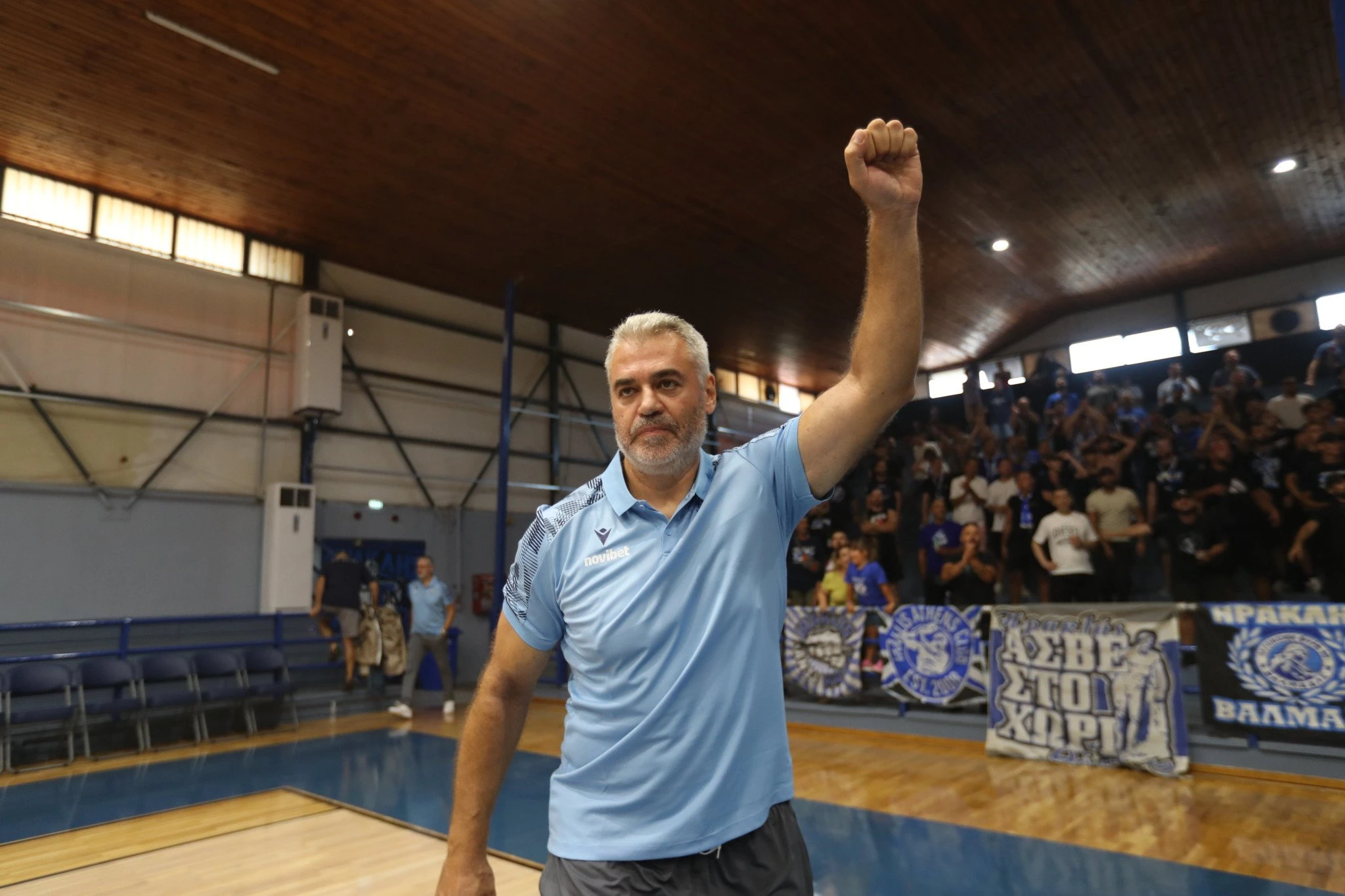 Εικόνες από την ανοικτή προπόνηση του Ηρακλή, Πηγή: Eurokinissi