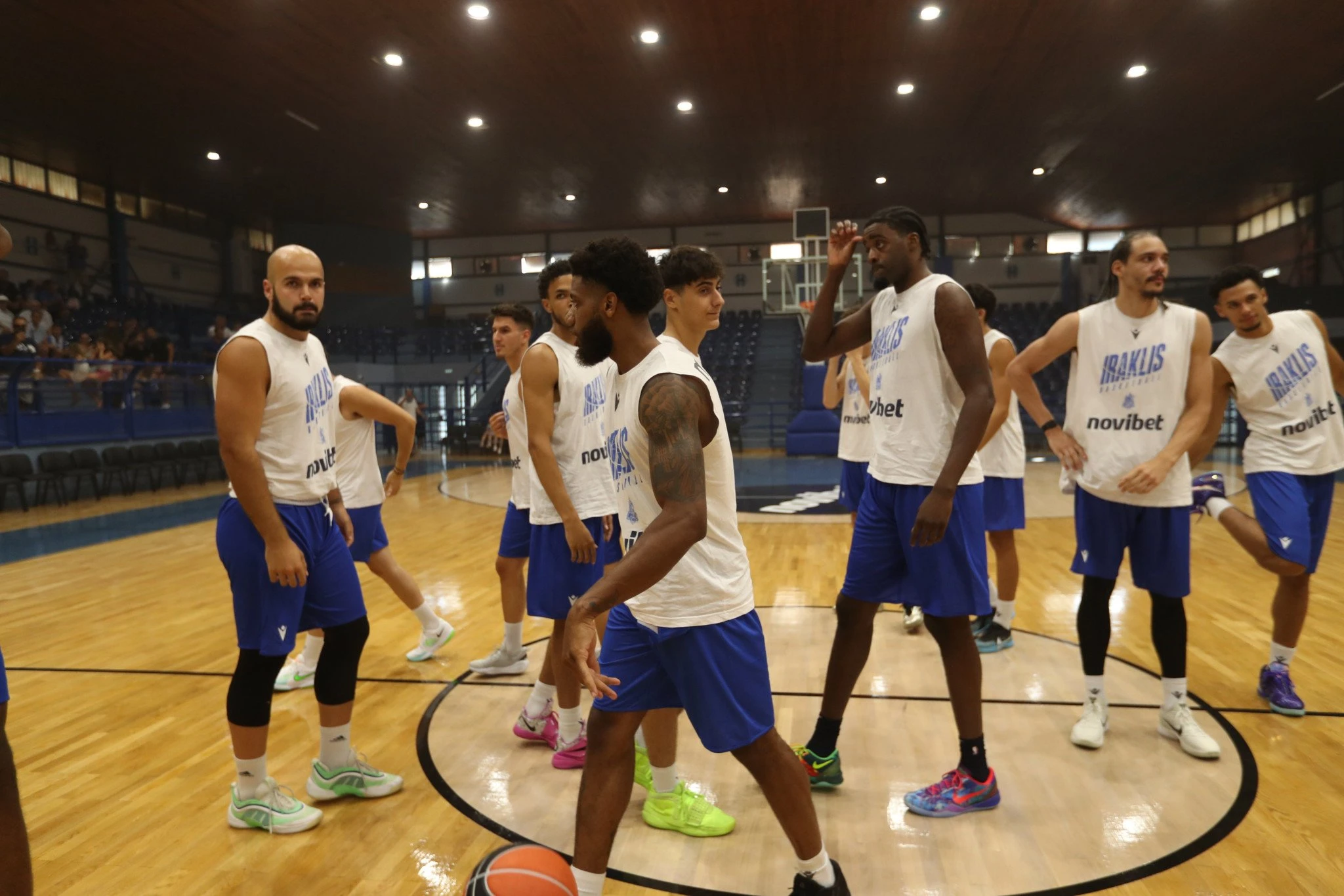 Εικόνες από την ανοικτή προπόνηση του Ηρακλή, Πηγή: Eurokinissi