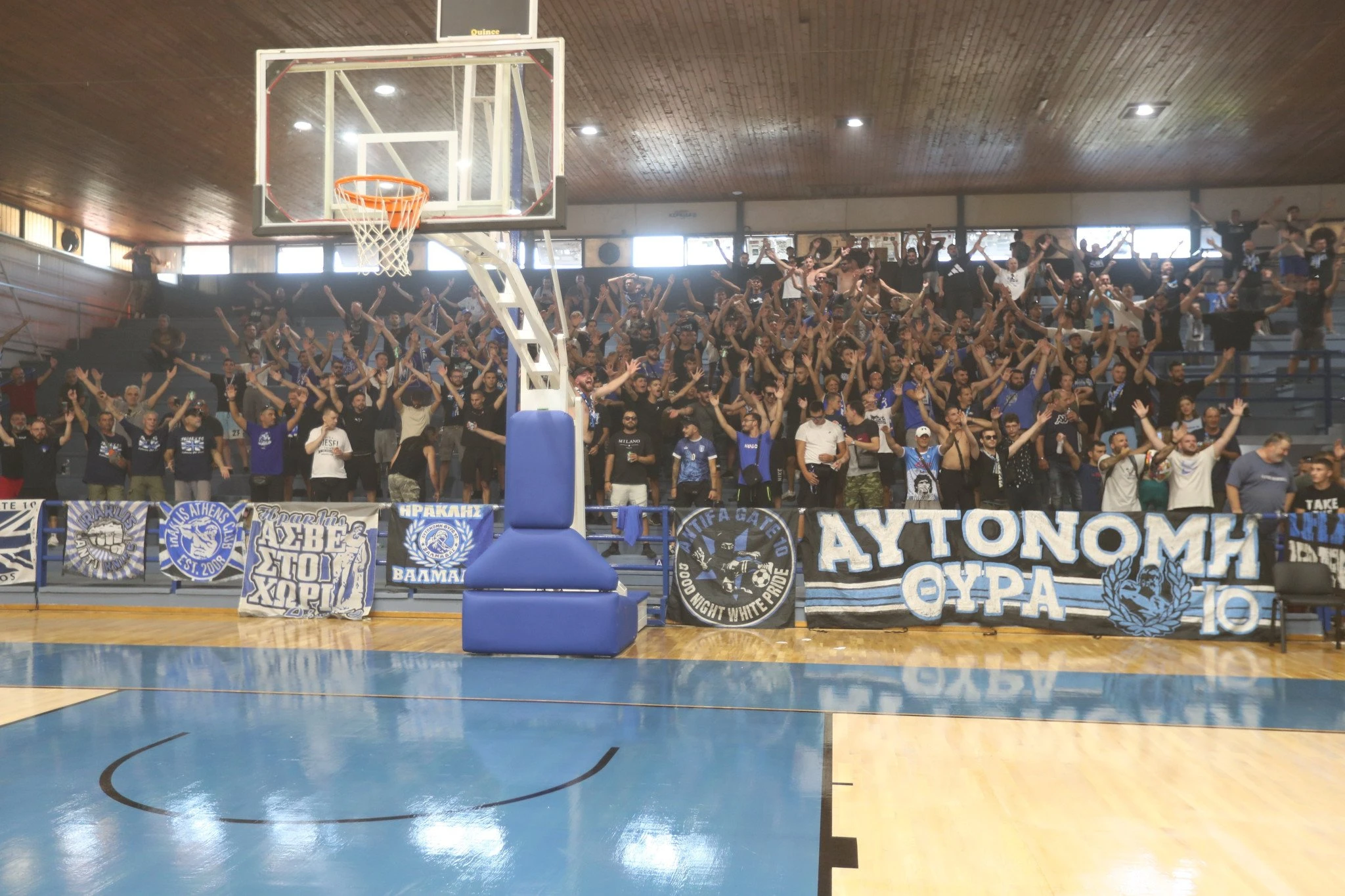 Εικόνες από την ανοικτή προπόνηση του Ηρακλή, Πηγή: Eurokinissi