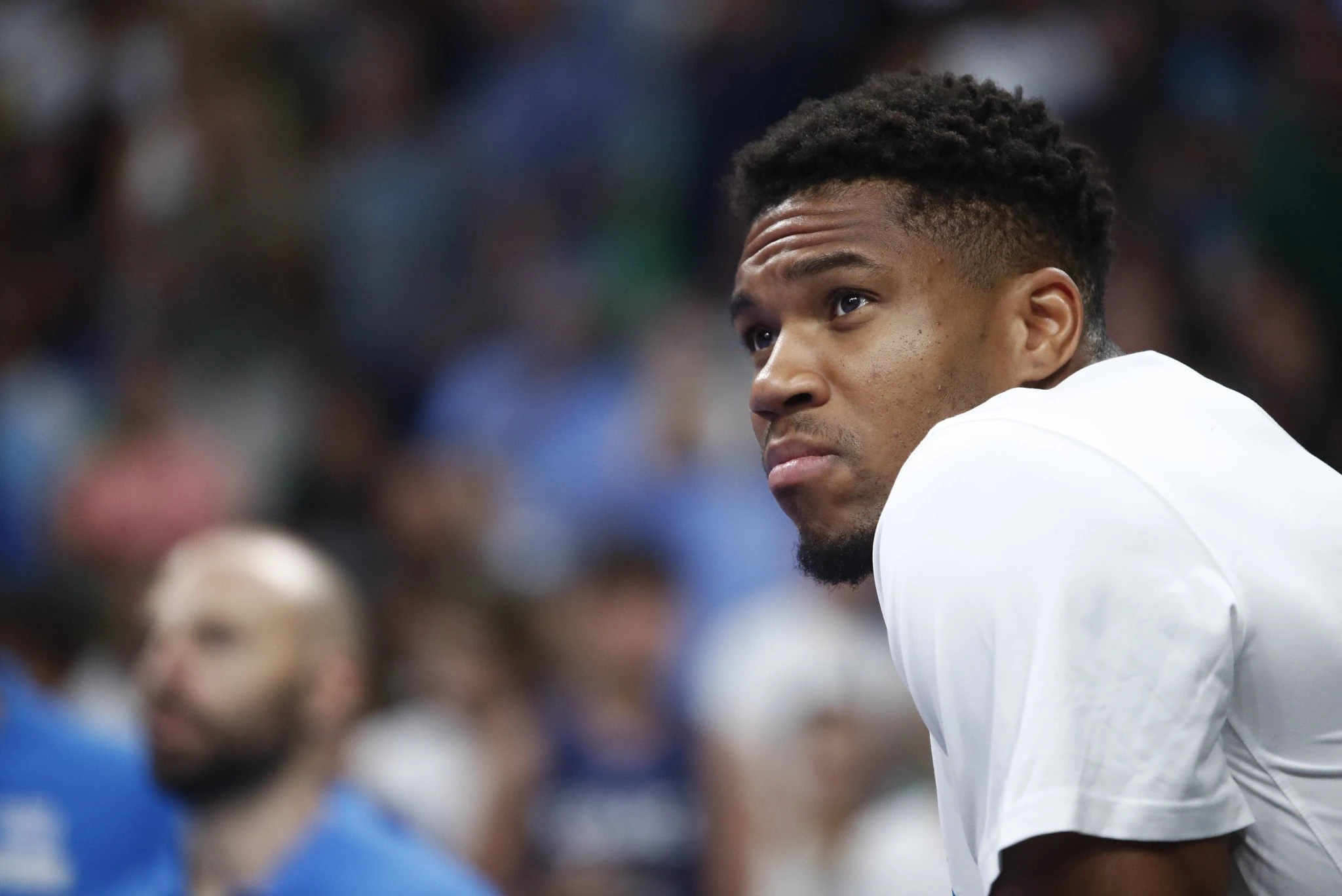 Ο Γιάννης Αντετοκούνμπο στο ΟΑΚΑ για το φιλικό παιχνίδι Ελλάδα - Ιταλία, Πηγή: Eurokinissi