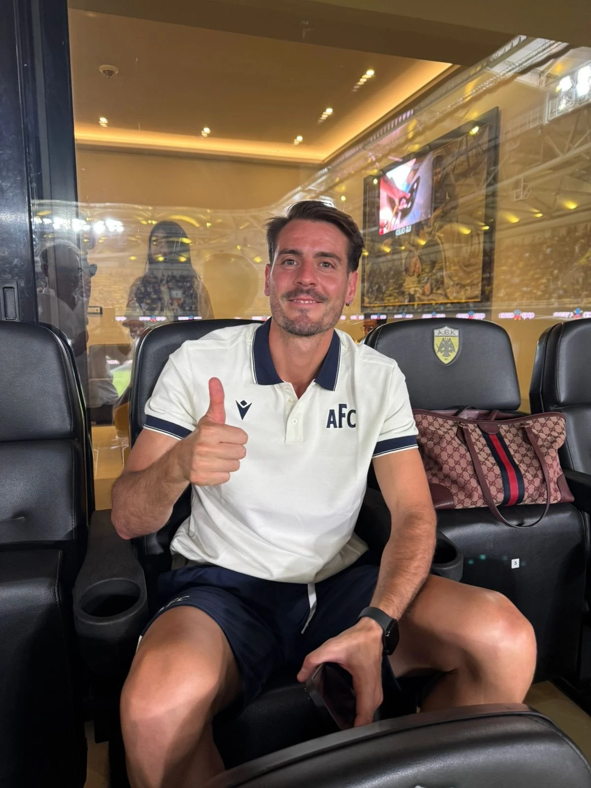 Ο Τσίκο στην «OPAP Arena» για το ΑΕΚ - Αστέρας AKTOR