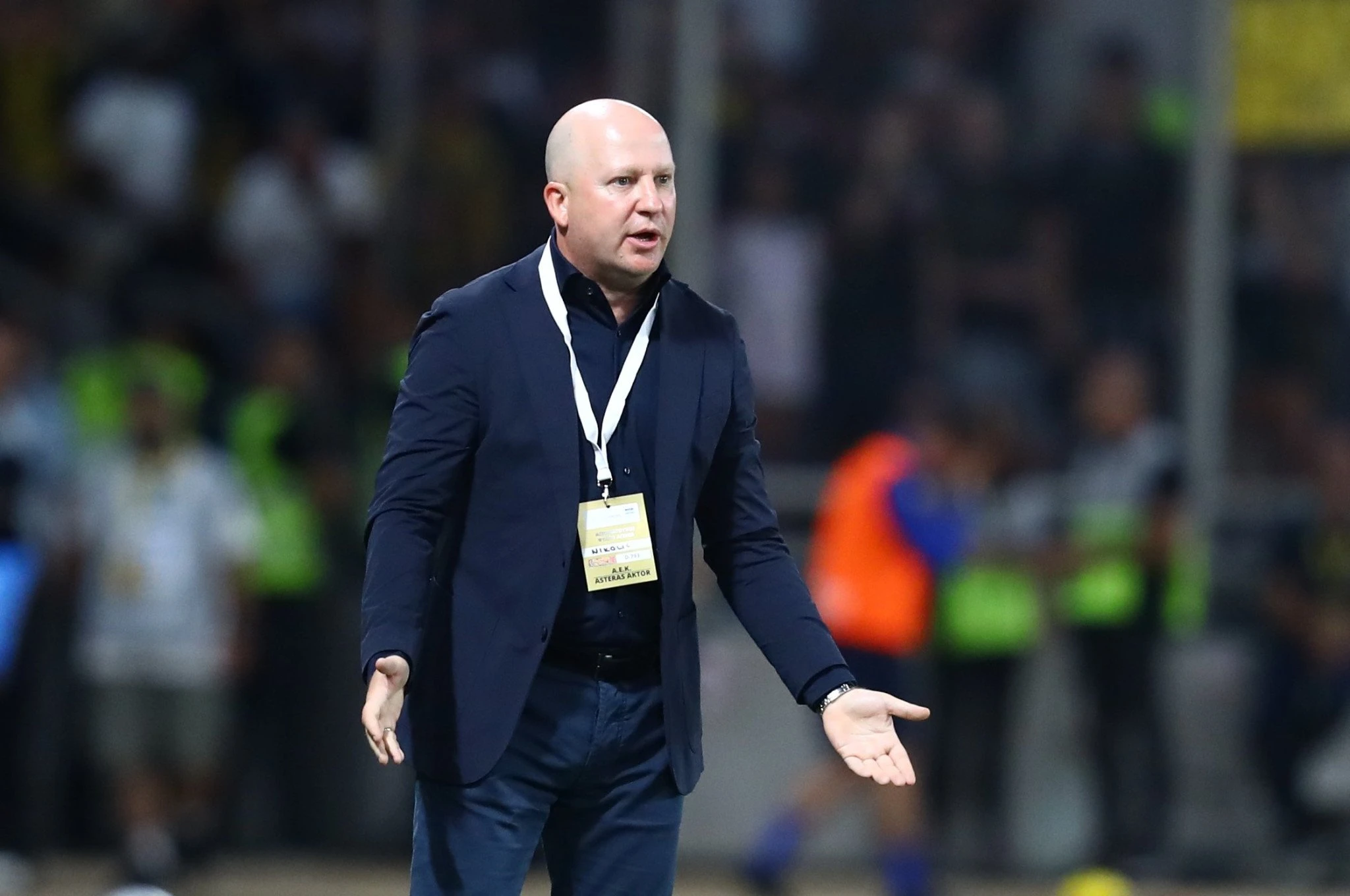 O Mάρκο Νίκολιτς στο ΑΕΚ-Αστέρας AKTOR / Πηγή: Eurokinissi