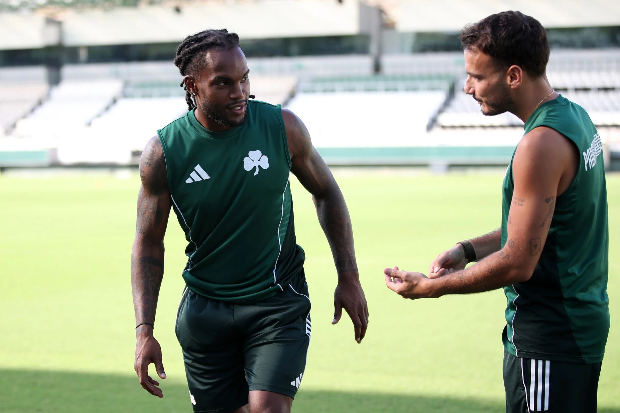 Ο Ρενάτο Σάντσες με την φανέλα του Παναθηναϊκού / Πηγή: pao.gr