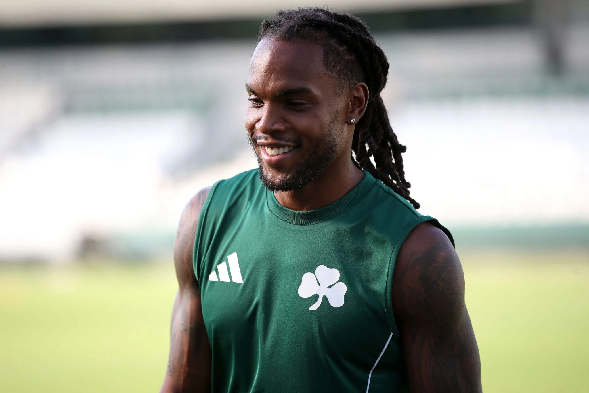 Ο Ρενάτο Σάντσες με την φανέλα του Παναθηναϊκού / Πηγή: pao.gr