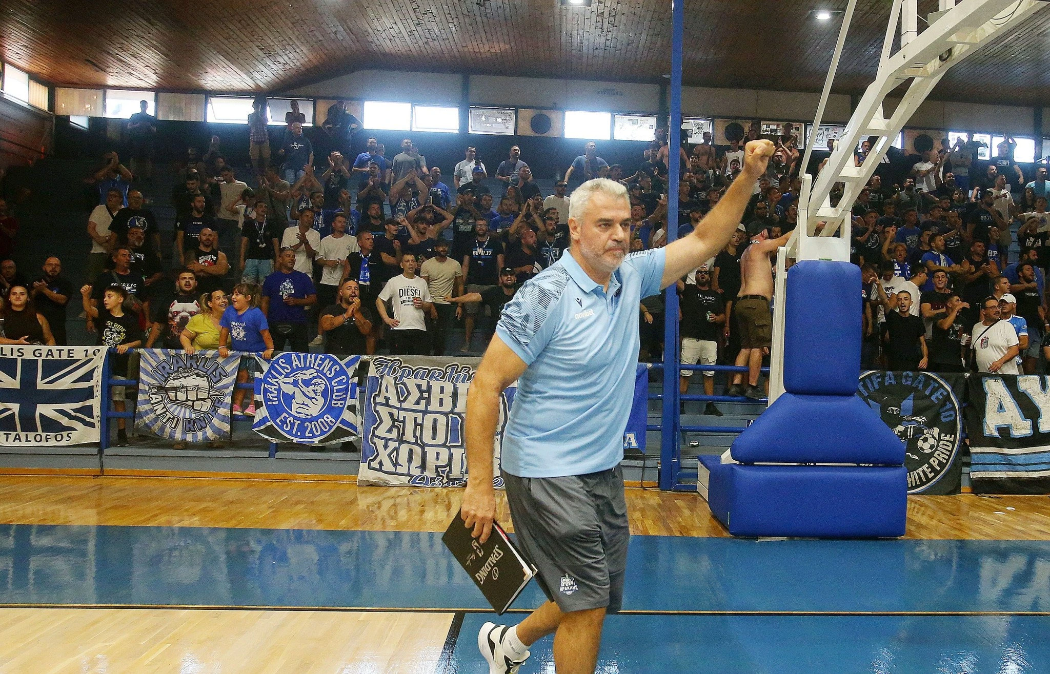 Εικόνες από την ανοικτή προπόνηση του Ηρακλή, Πηγή: Intime