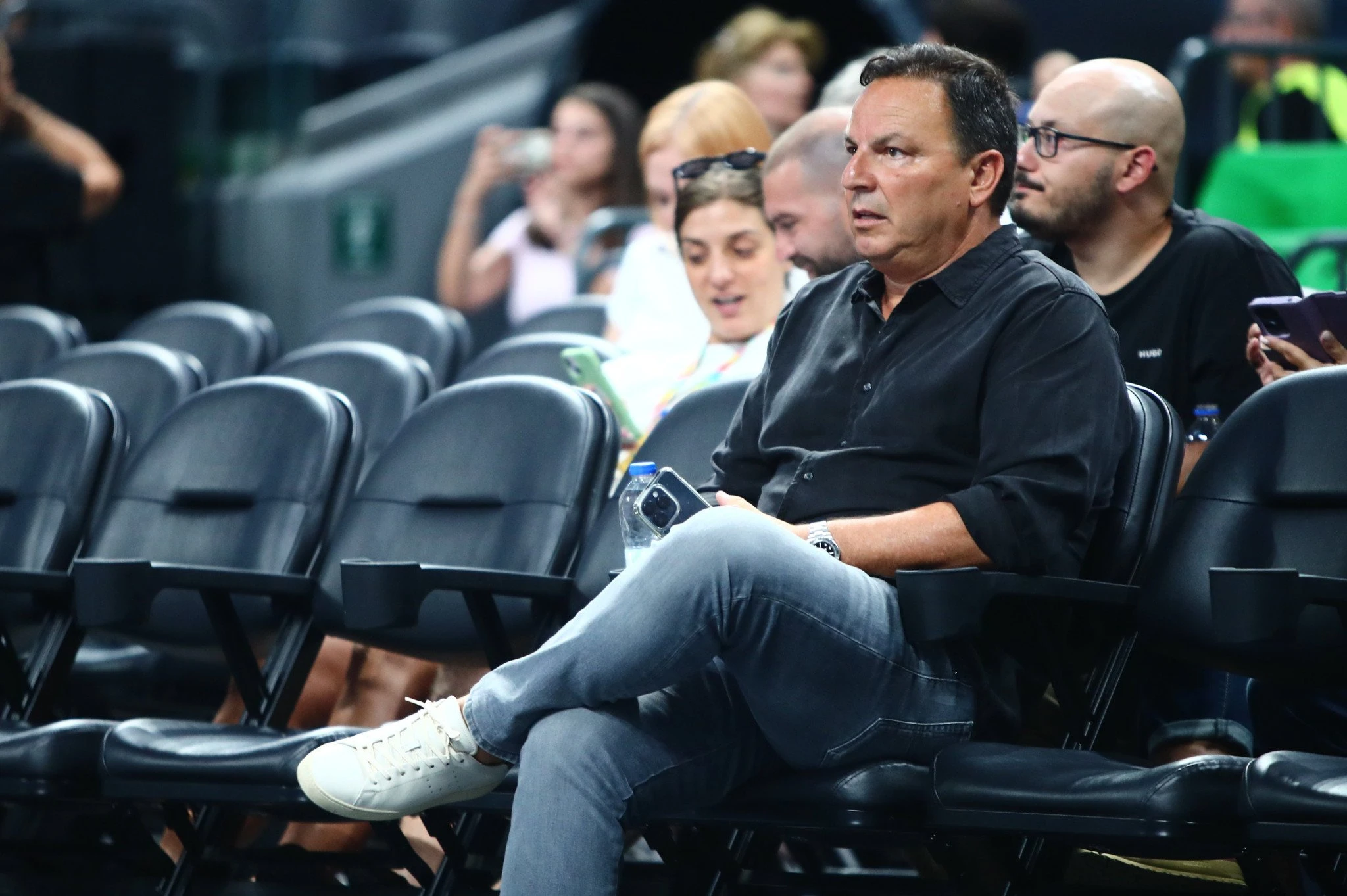 O Θοδωρής Βλάχος στο Ελλάδα-Ιταλία / Πηγή: Eurokinissi