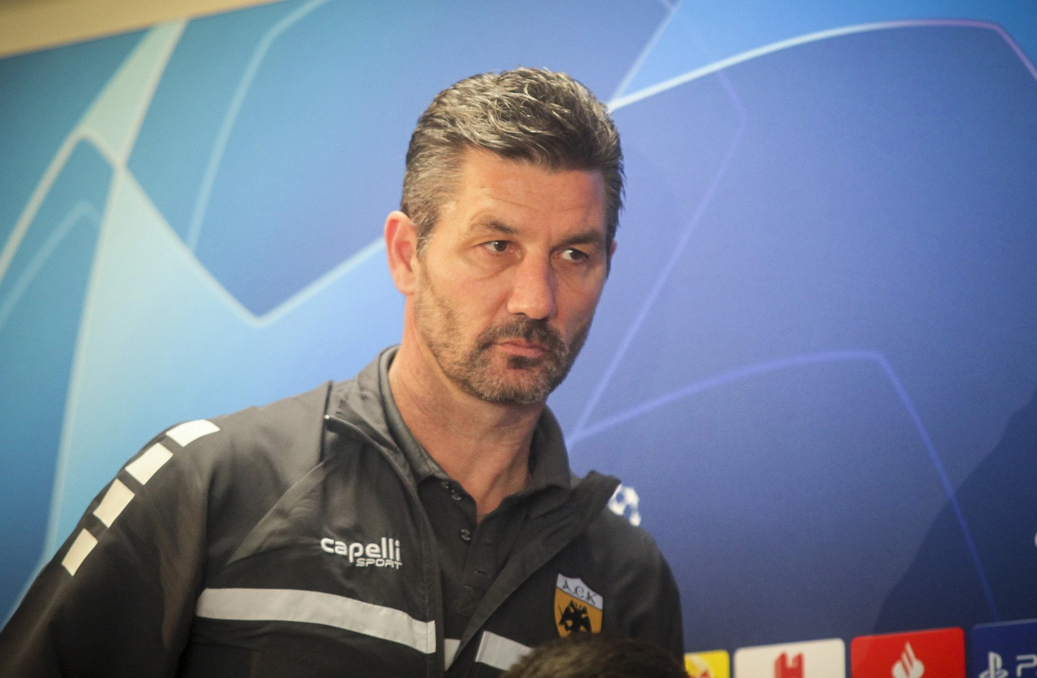 Ο Μαρίνος  Ουζουνίδης όταν ήταν προπονητής στην ΑΕΚ / Πηγή: Eurokinissi