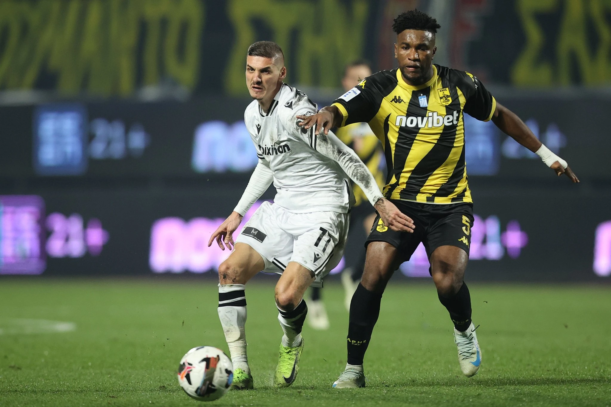 Στιγμιότυπο από το τελευταίο Άρης - ΠΑΟΚ / Πηγή: Eurokinissi