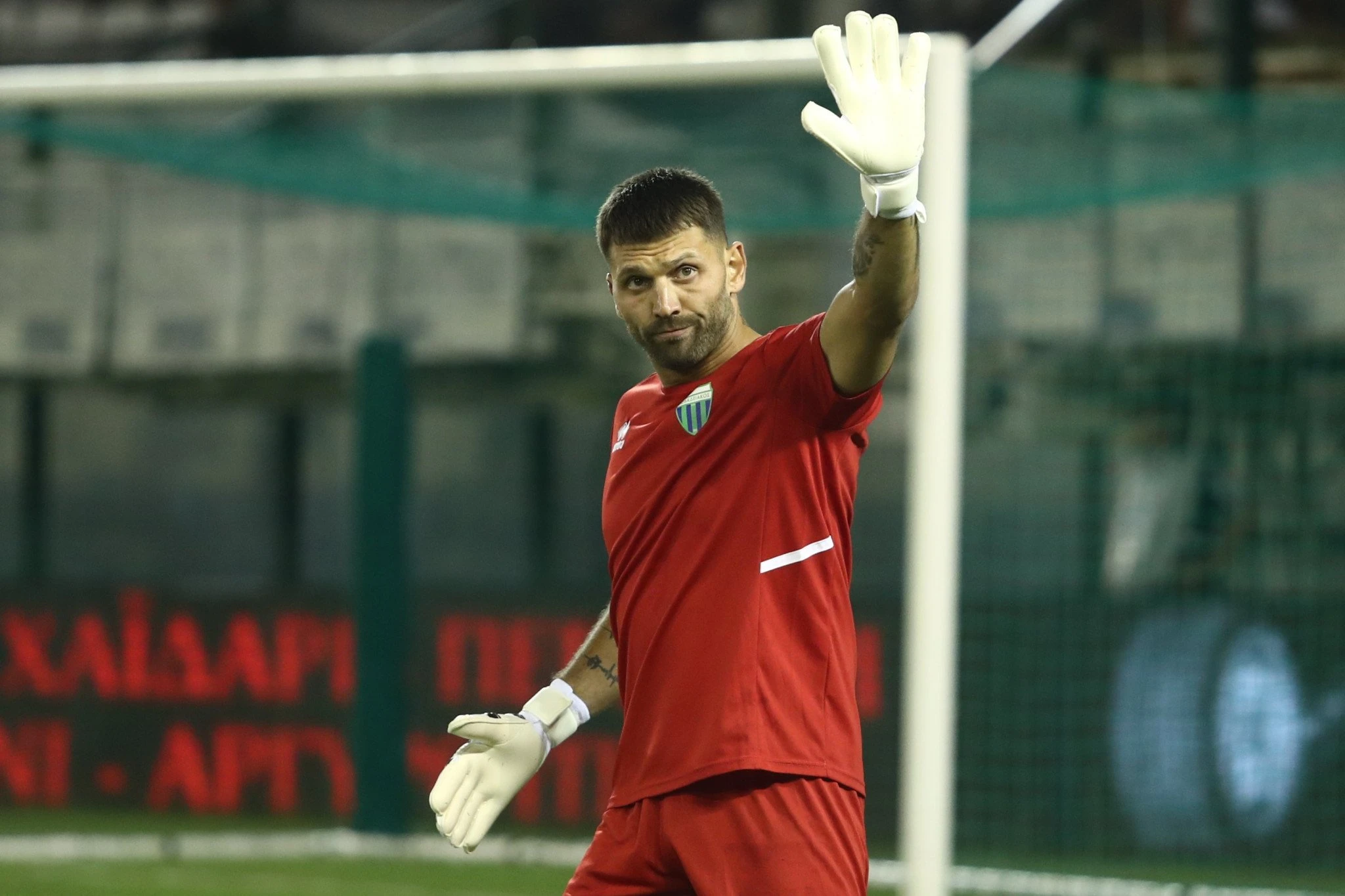 Ο Γιούρι Λοντίγκιν με τον Λεβαδειακό / Πηγή: Eurokinissi