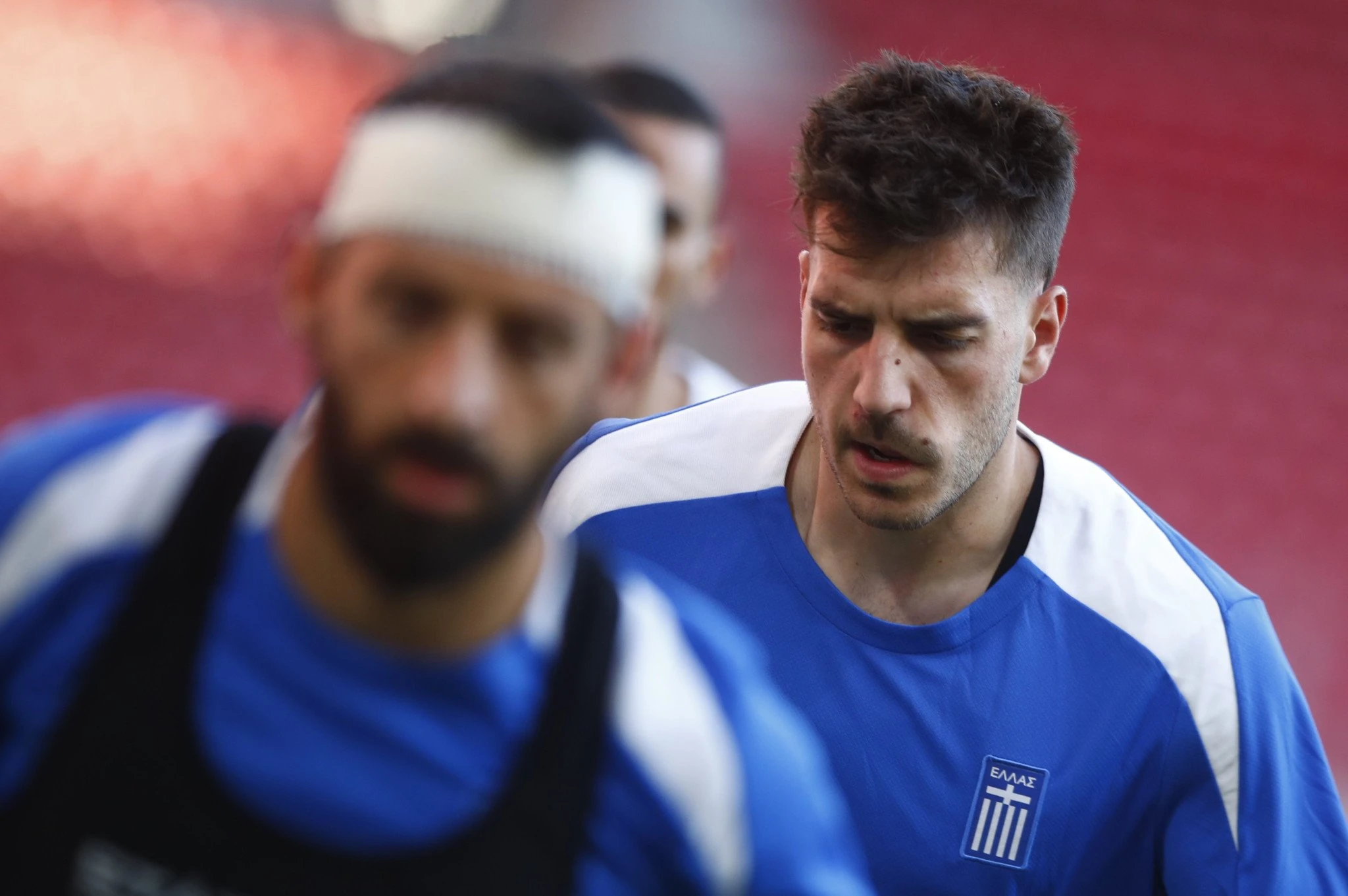 Ο Φώτης Ιωαννίδης με την Εθνική Ελλάδας / Πηγή: Eurokinissi