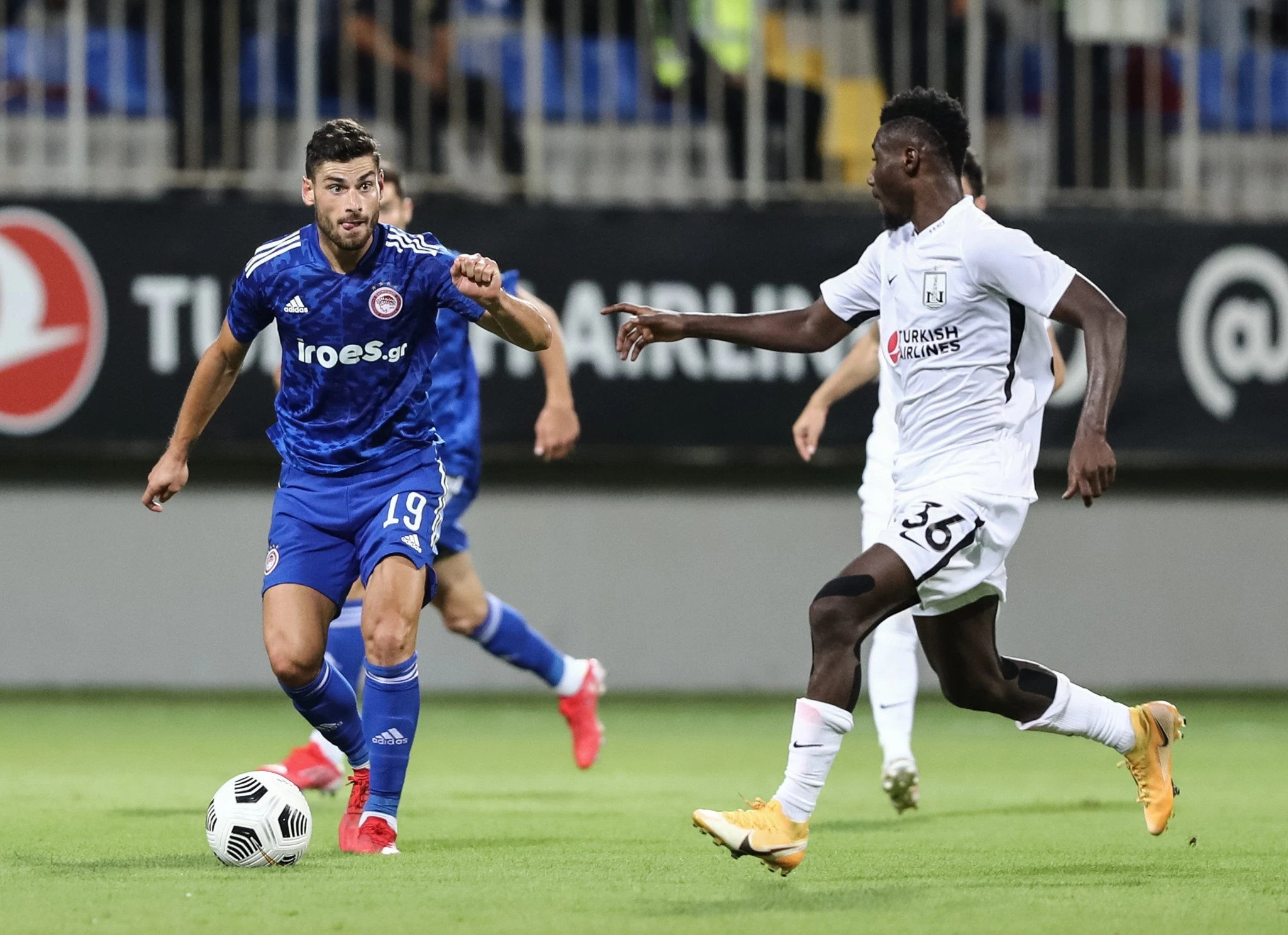 Στιγμιότυπο από το Νέφτσι Μπάκου - Ολυμπιακός / Πηγή: Eurokinissi