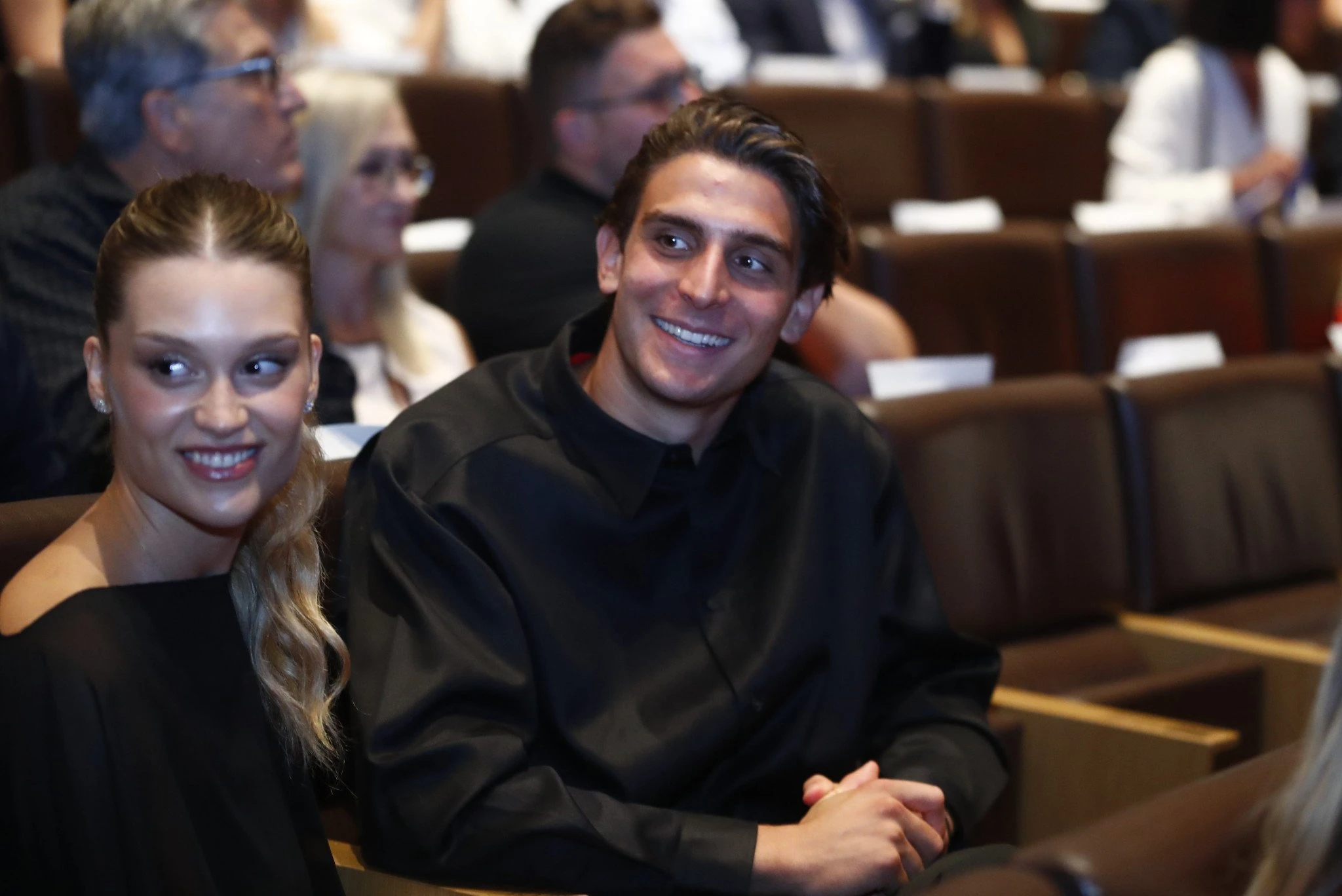 Ο Κωνσταντής Τζολάκης και η σύντροφός του / Πηγή: Eurokinissi