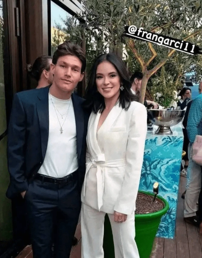 Ο Φραν Γκαρθία με την μητέρα της συντρόφου της/Πηγή: Instagram