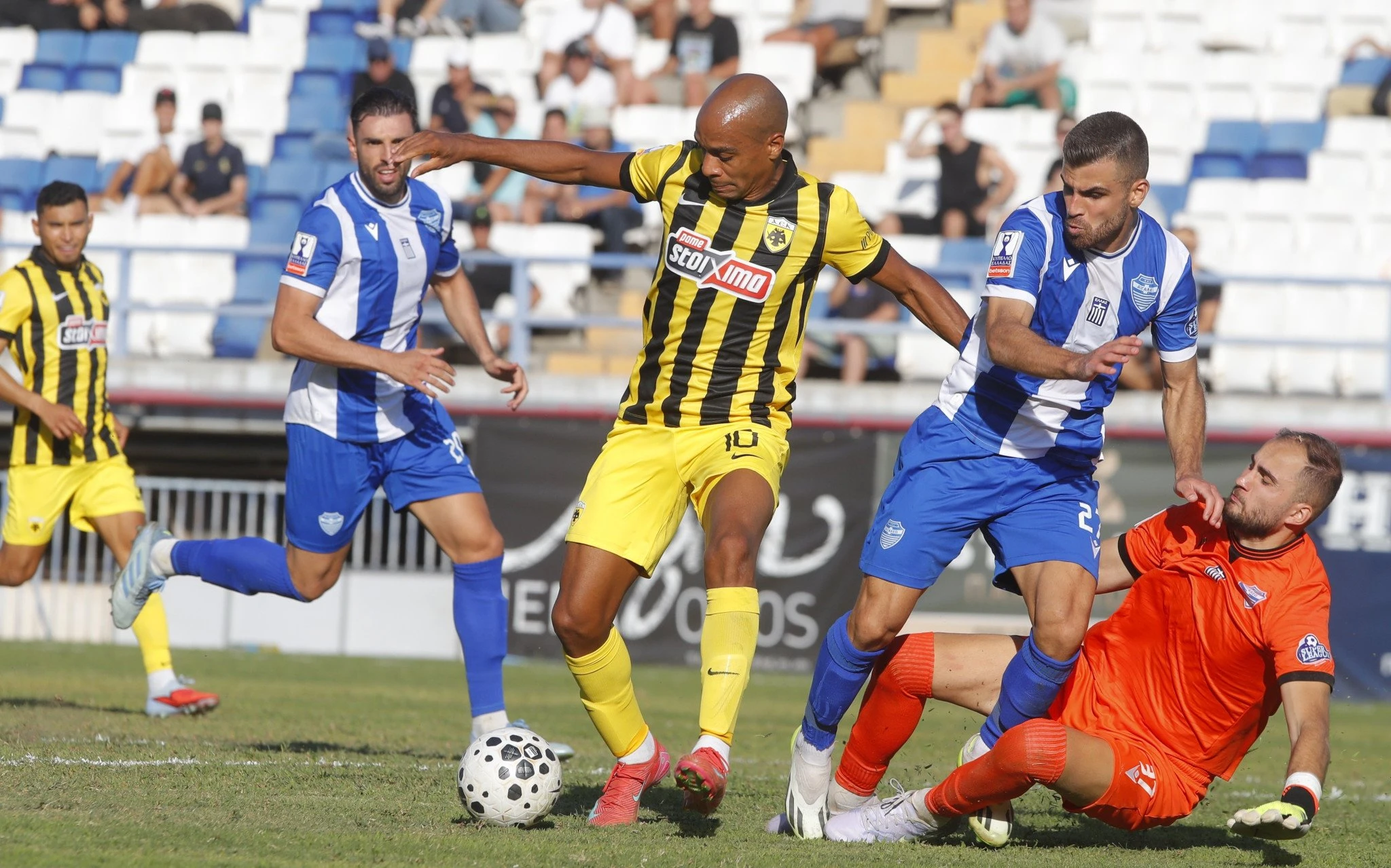 Ο Ζοάο Μάριο σε αγώνα της ΑΕΚ / Πηγή: Eurokinissi