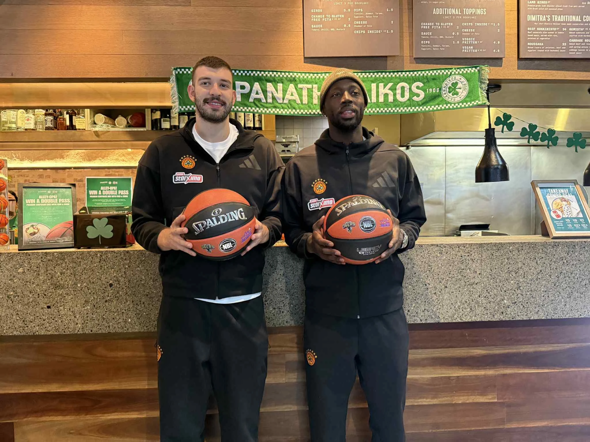 Νίκος Ρογκαβόπουλος και Τζέριαν Γκραντ