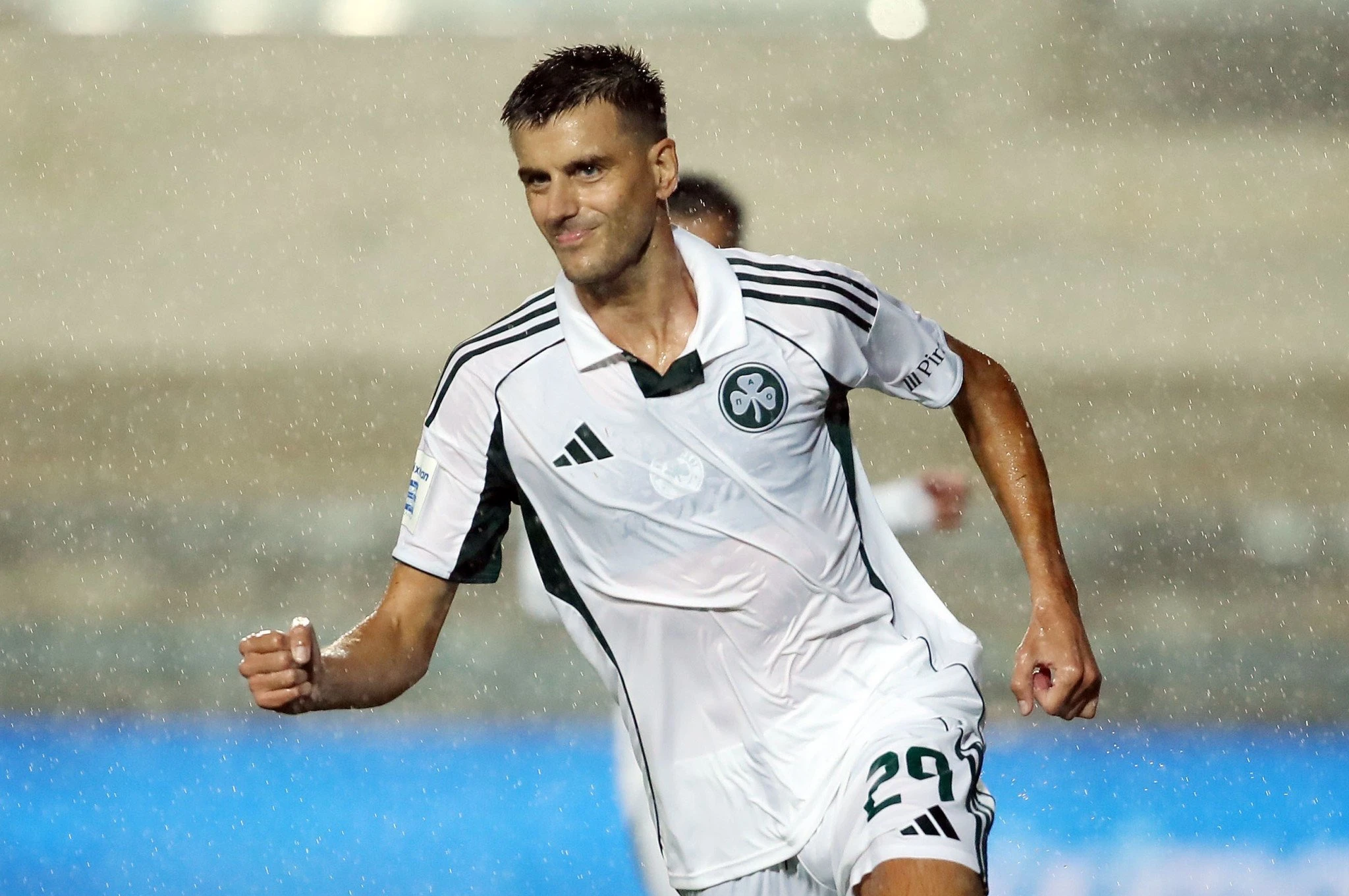 Ο Αλεξάντερ Γερεμέγεφ στο ματς του Παναθηναϊκού με τον Παναιτωλικό / Πηγή: Eurokinissi