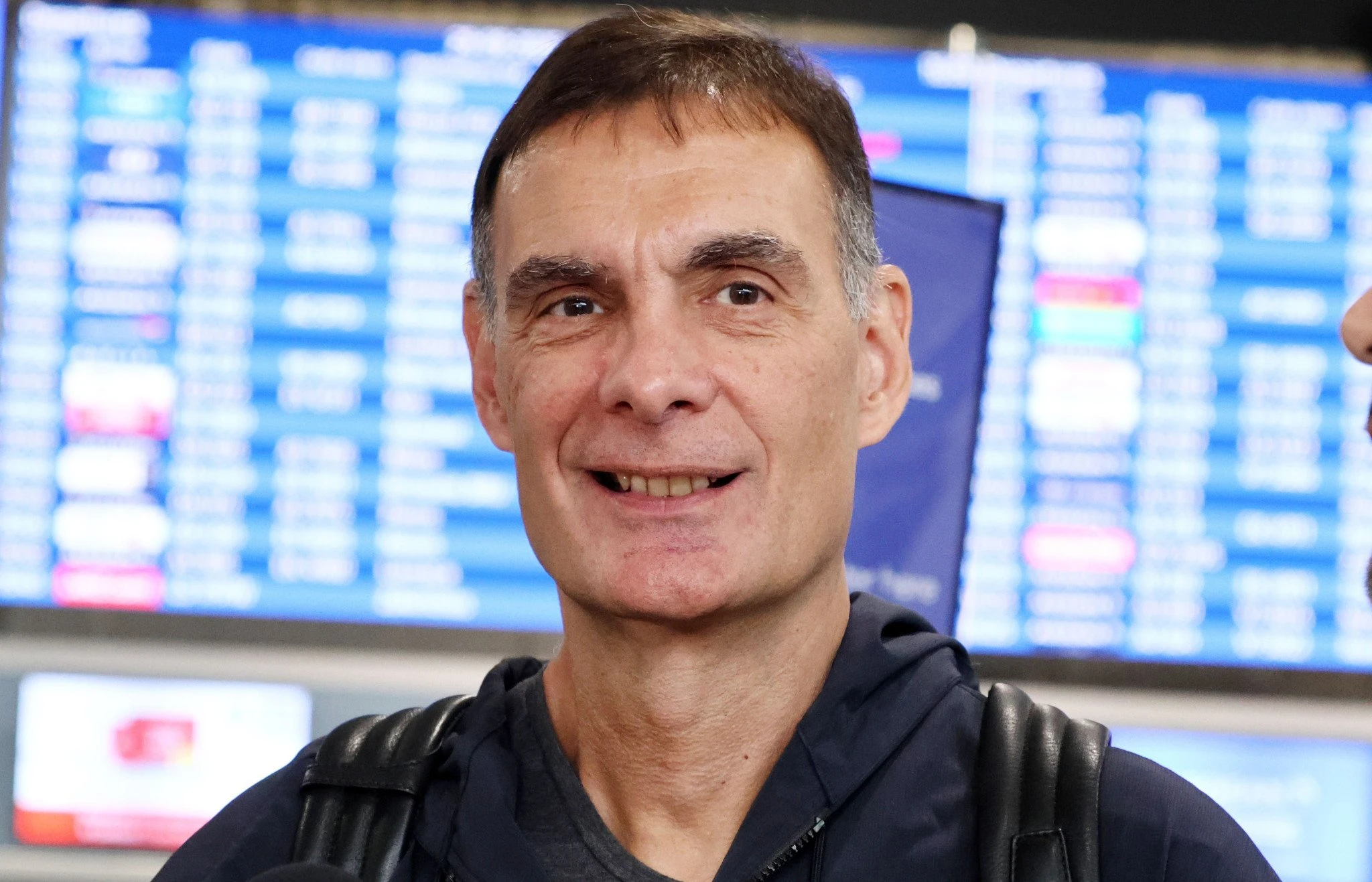 Πλάνα από την αποχώρηση του Ολυμπιακού με προορισμό την Βιτόρια της Ισπανίας / Πηγή: ΙΝΤΙΜΕ