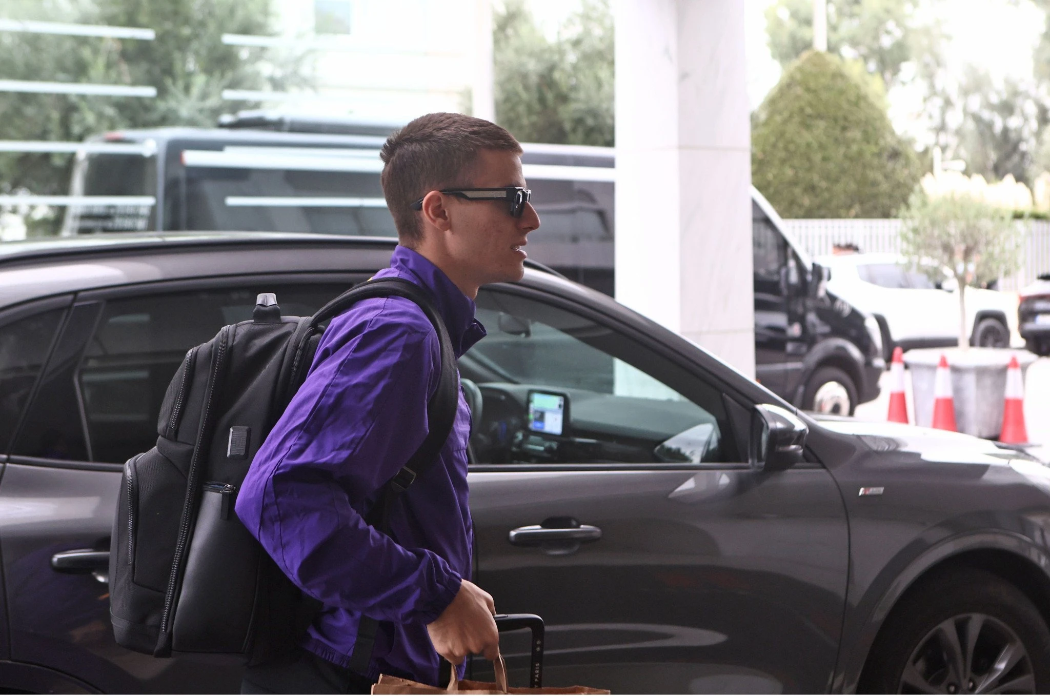 O Γιάννης Κωνσταντέλιας στην συγκέντρωση της εθνικής / Πηγή: Intime