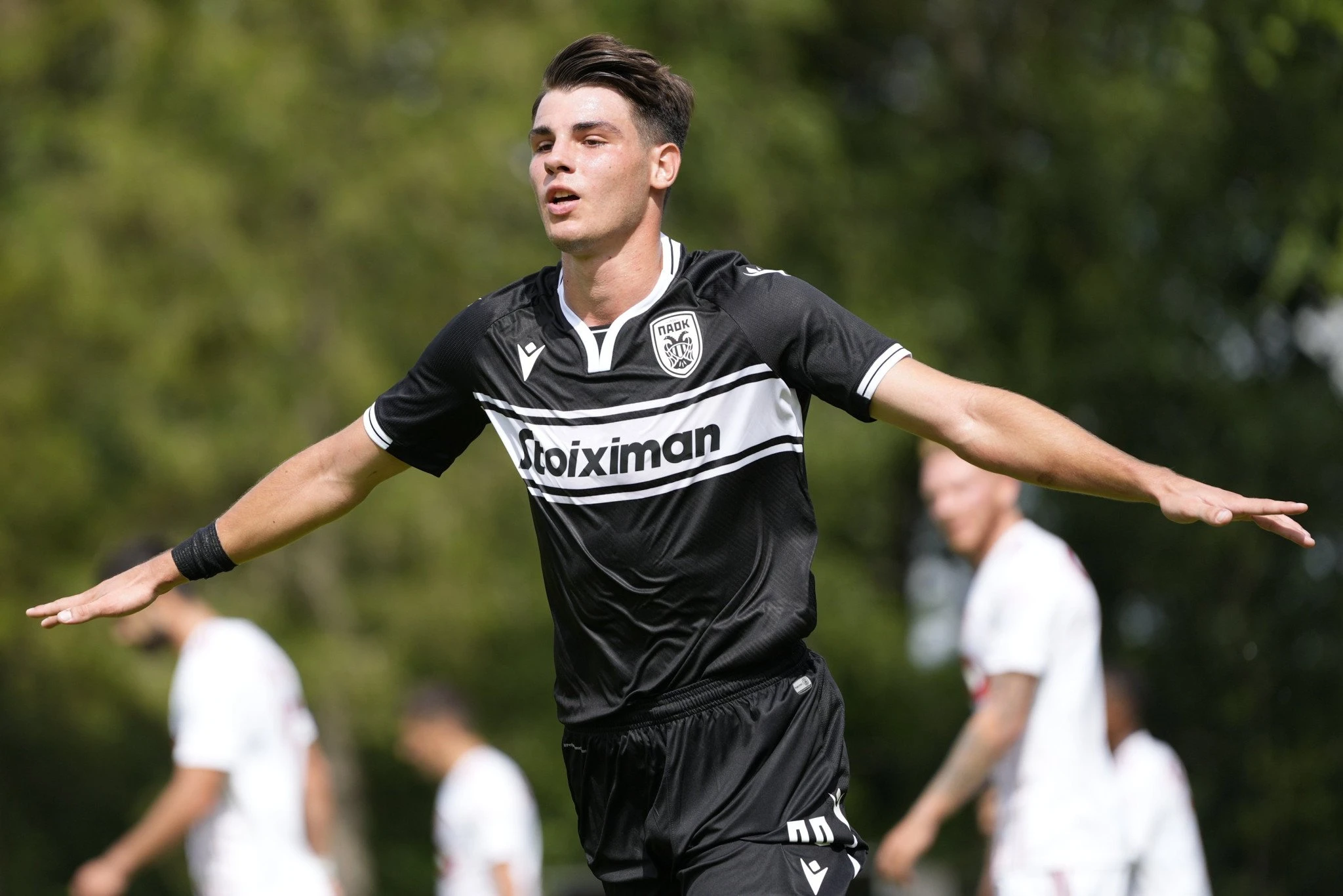 Ο Γιώργος Κούτσιας με τη φανέλα του ΠΑΟΚ / Πηγή: Eurokinissi