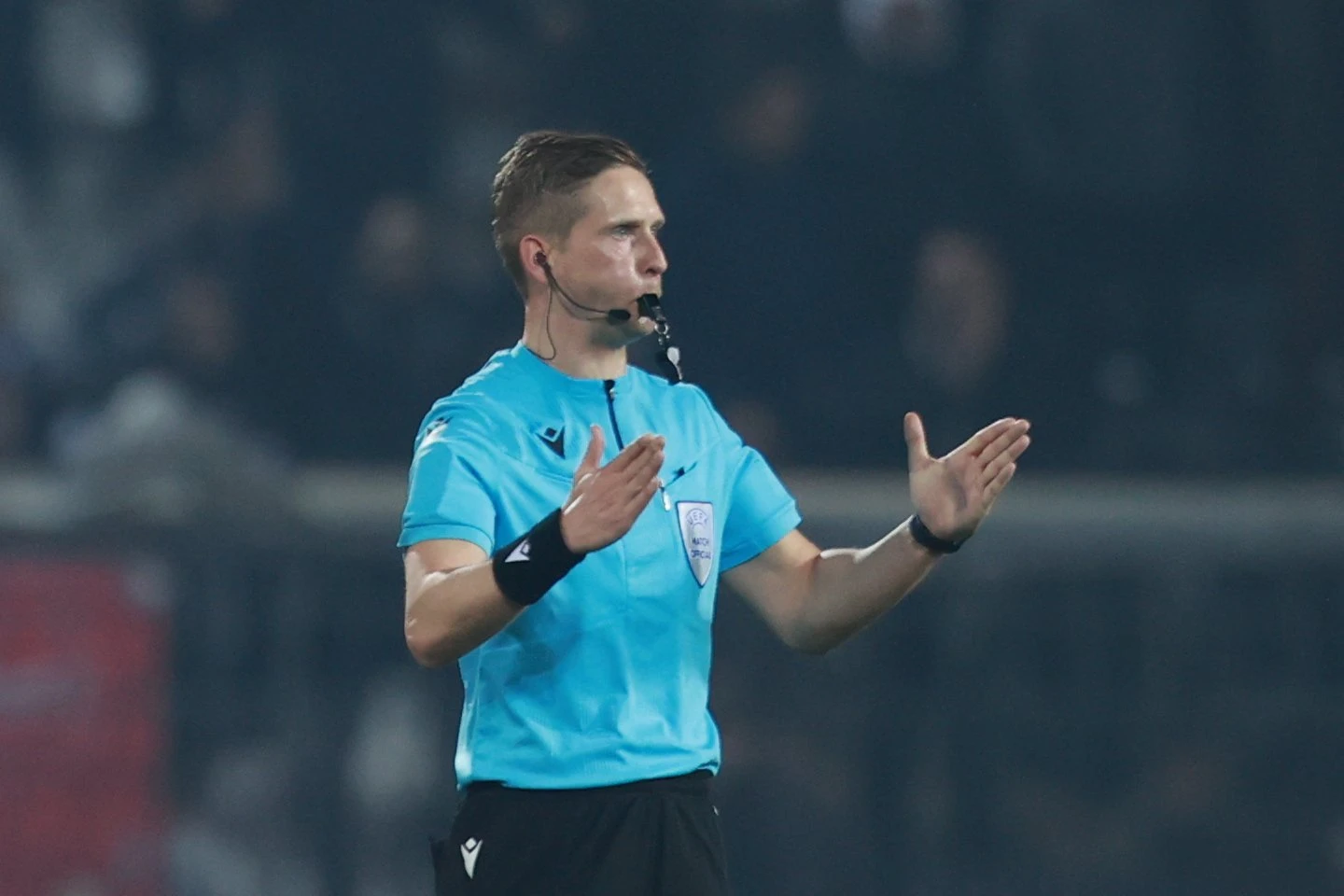 Ο Νορβηγός διαιτητής Έσπεν Έσκας / Πηγή: Eurokinissi