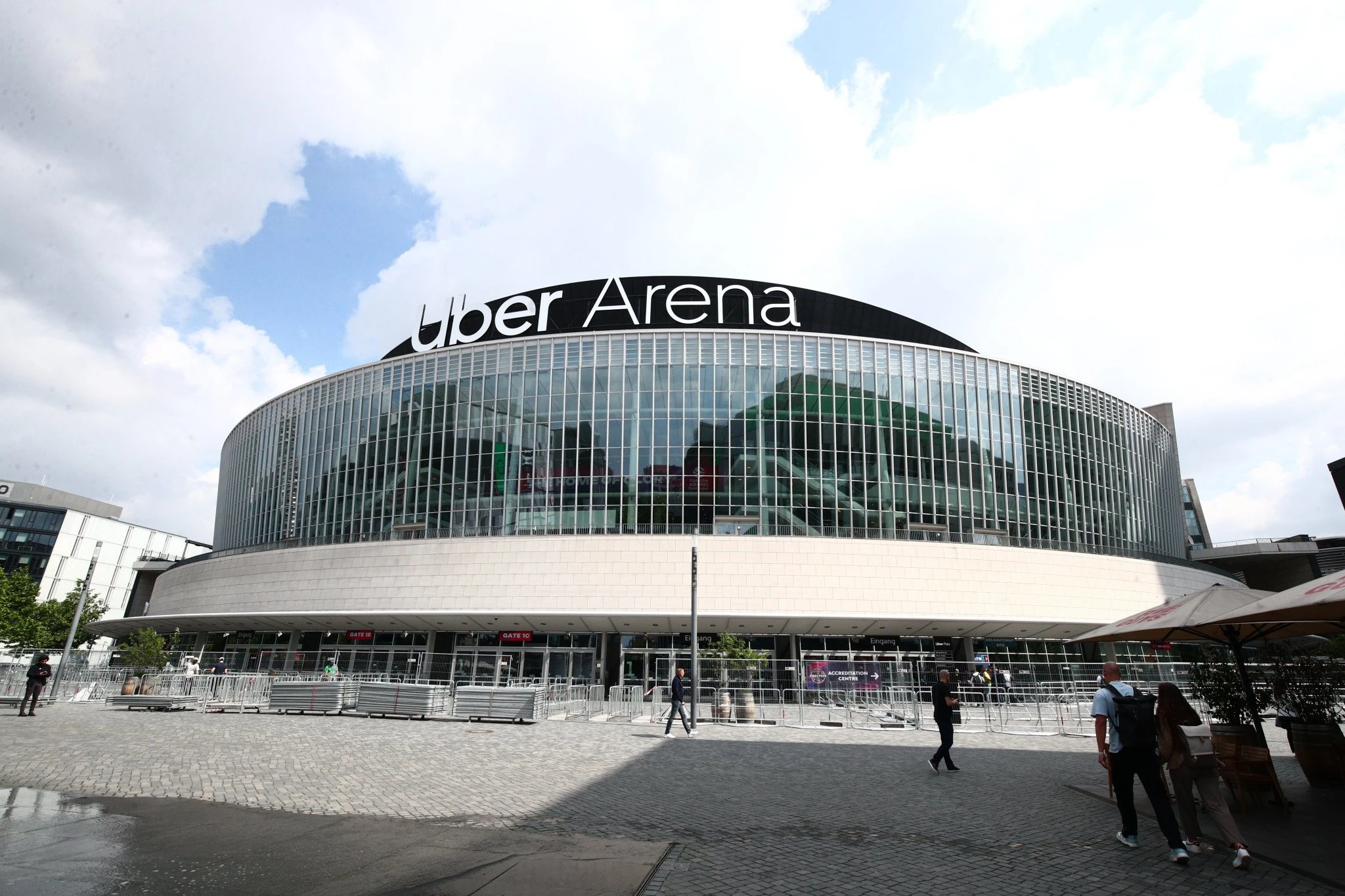 Η Uber Arena που φιλοξενεί τους αγώνες της Άλμπα Βερολίνου / Πηγή: Eurokinissi