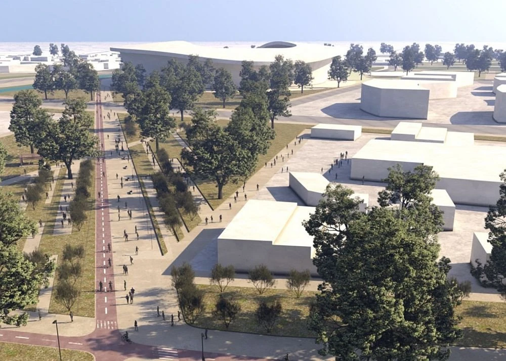 Το συνολικό έργο ανάπλασης στην περιοχή του Βοτανικού