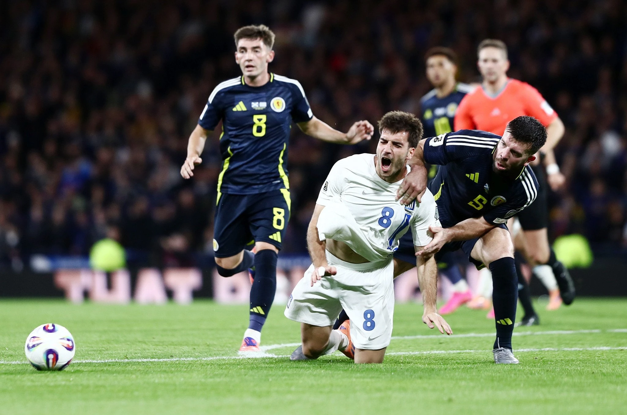 Η φάση της ανατροπής του Φώτη Ιωαννίδη στο Σκωτία - Ελλάδα / Πηγή: Intime