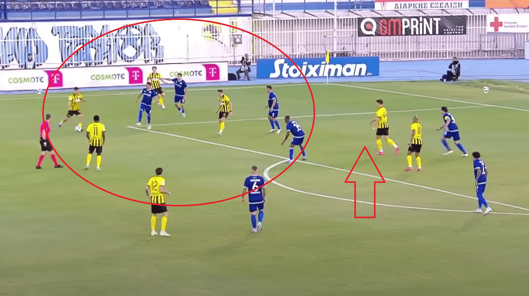 Η πάσα του Μάνταλου στον Ρέλβας/ Screenshot