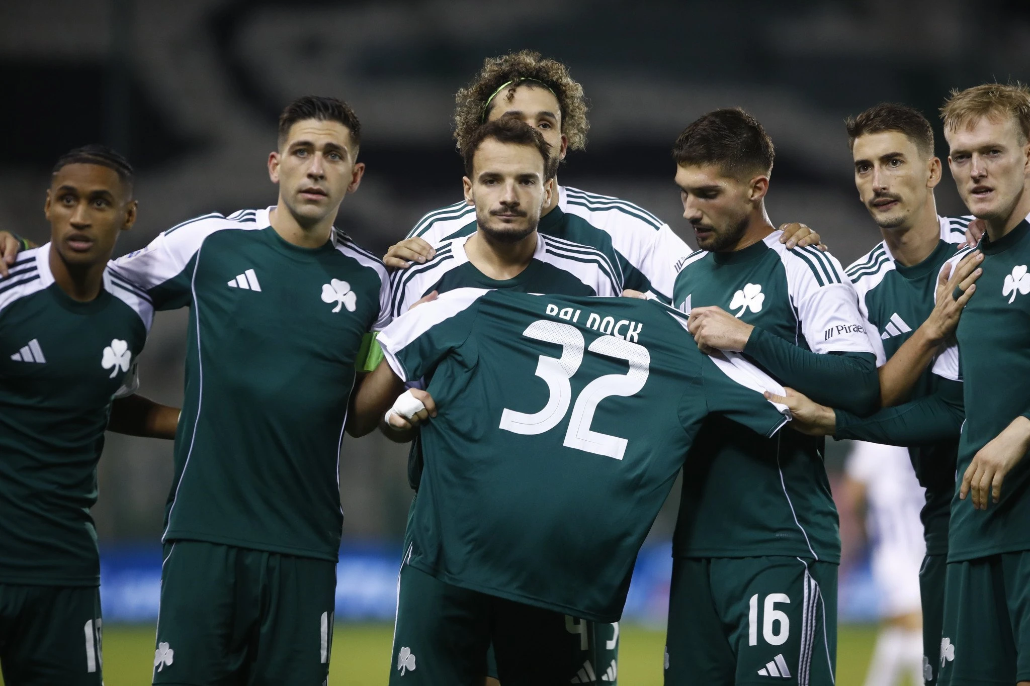 Οι παίκτες του Παναθηναϊκού αφιέρωσαν τη νίκη επί του Ατρόμητου στον αδικοχαμένο αδερφό τους - ΠΗΓΗ: Eurokinissi